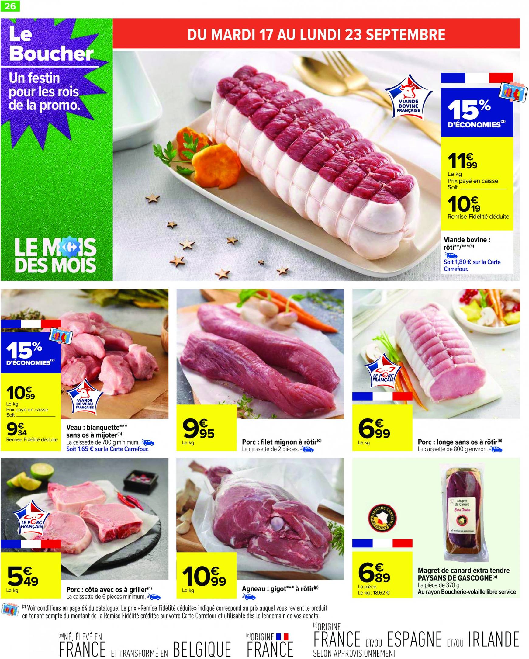 carrefour - Catalogue Carrefour valable dès 17.09. - 30.09. - page: 28