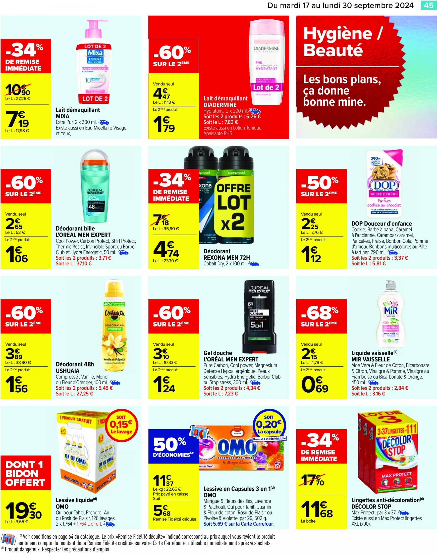 carrefour - Catalogue Carrefour valable dès 17.09. - 30.09. - page: 47