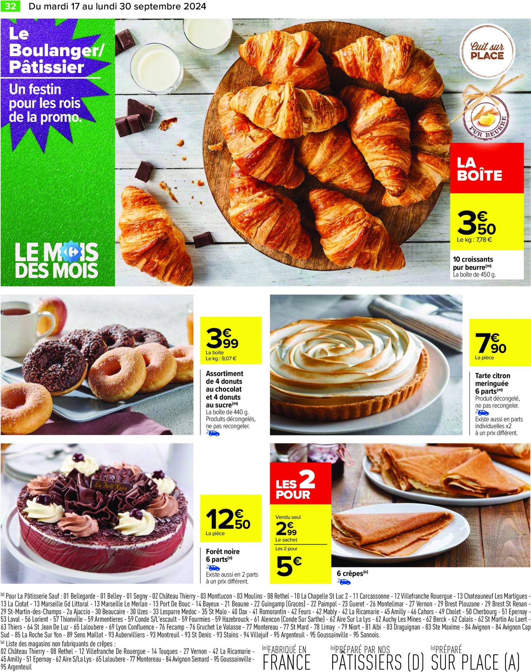 carrefour - Catalogue Carrefour valable dès 17.09. - 30.09. - page: 34