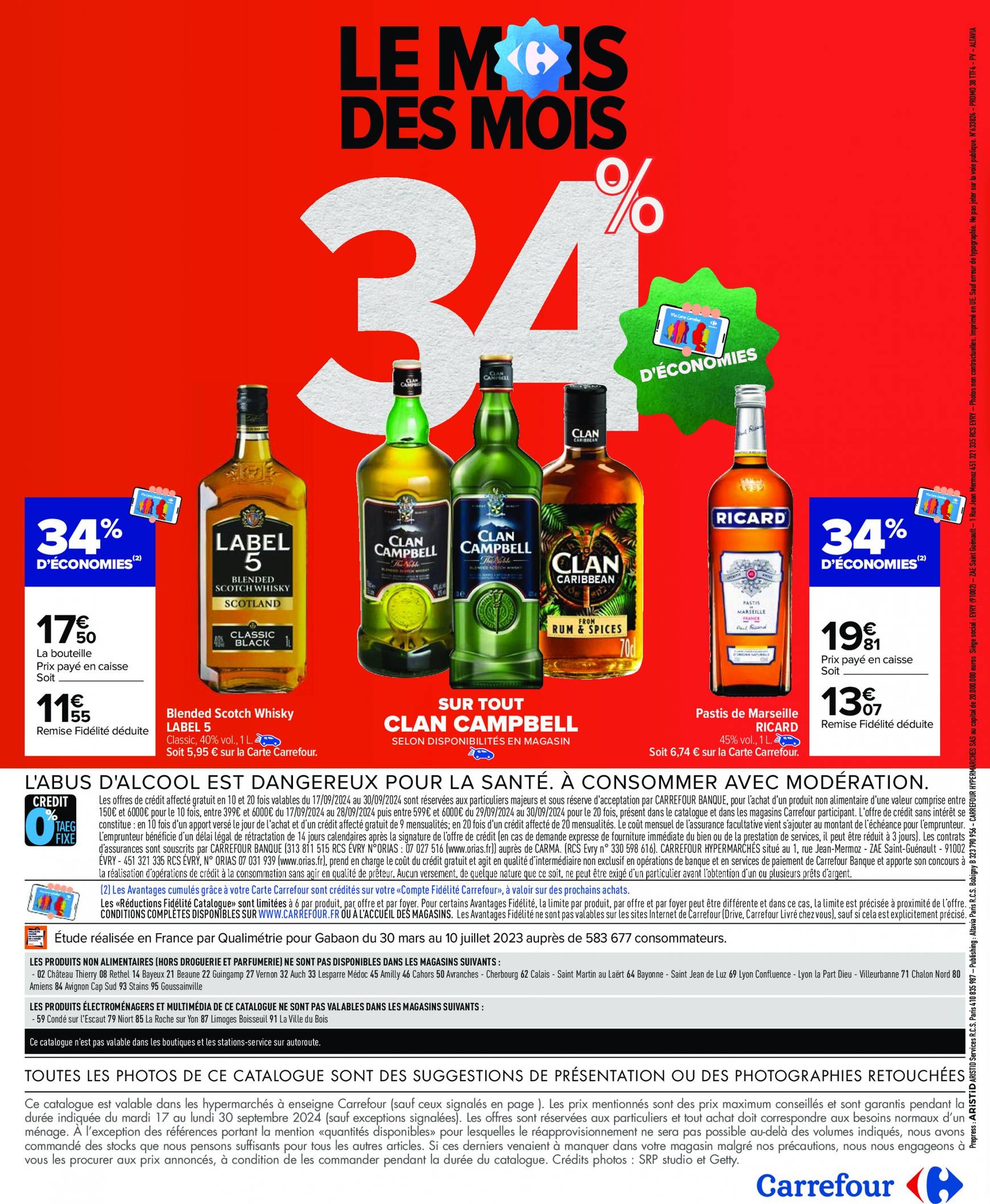 carrefour - Catalogue Carrefour valable dès 17.09. - 30.09. - page: 2