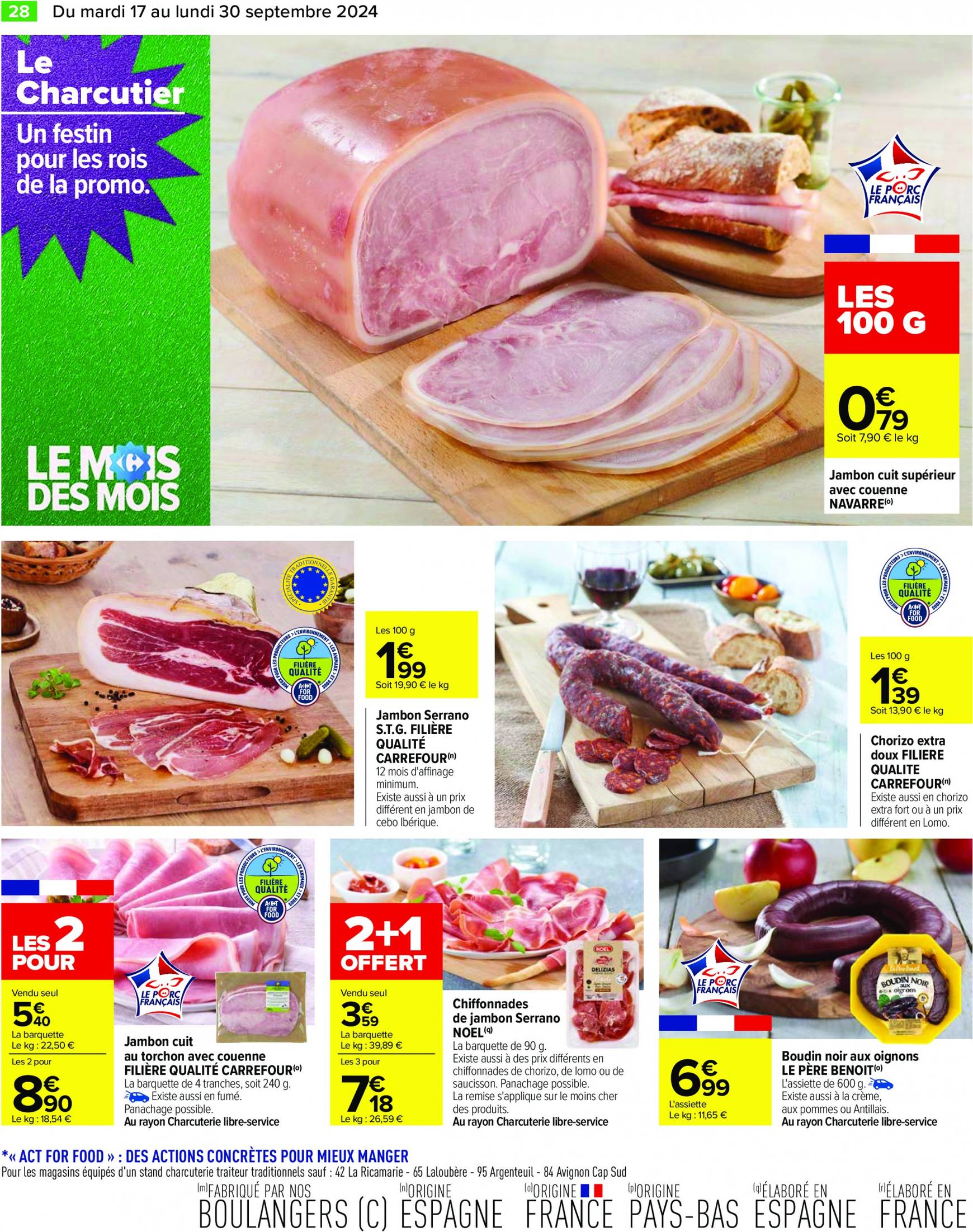 carrefour - Catalogue Carrefour valable dès 17.09. - 30.09. - page: 30