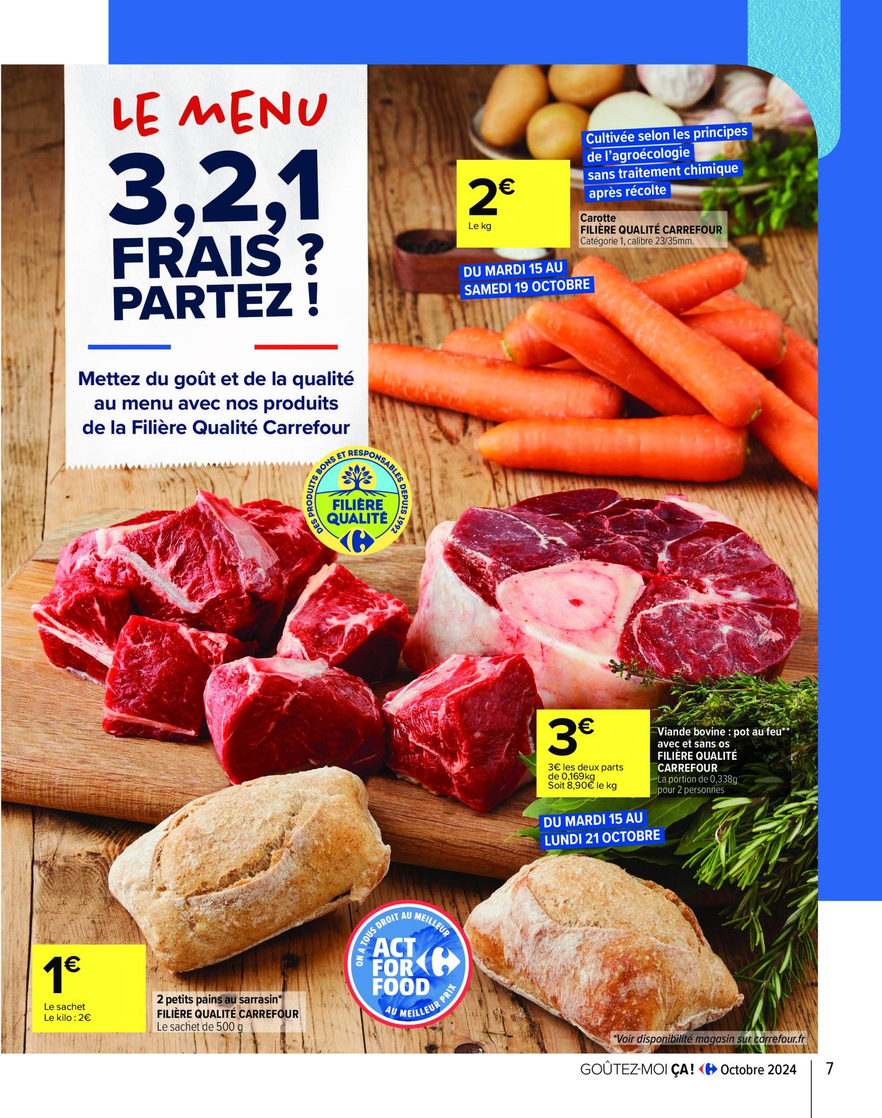 carrefour - Catalogue Carrefour valable dès 15.10. - 28.10. - page: 7