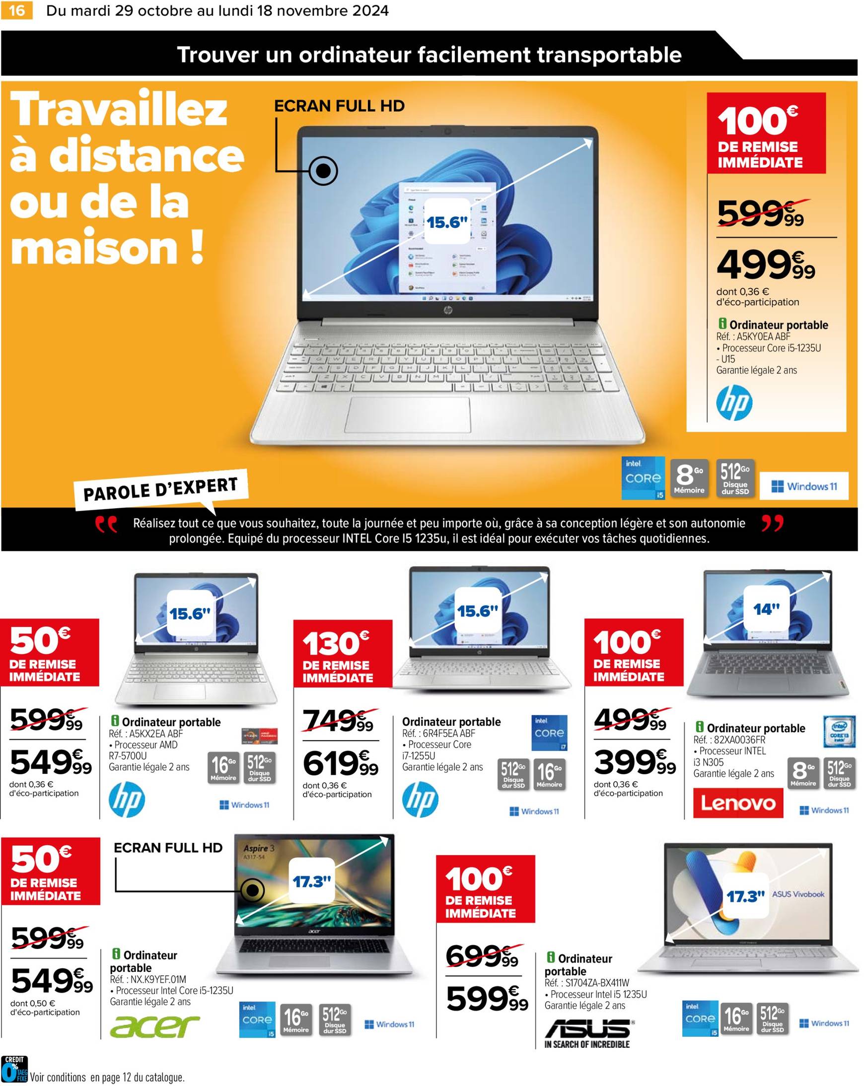 carrefour - Catalogue Carrefour valable dès 29.10. - 18.11. - page: 18