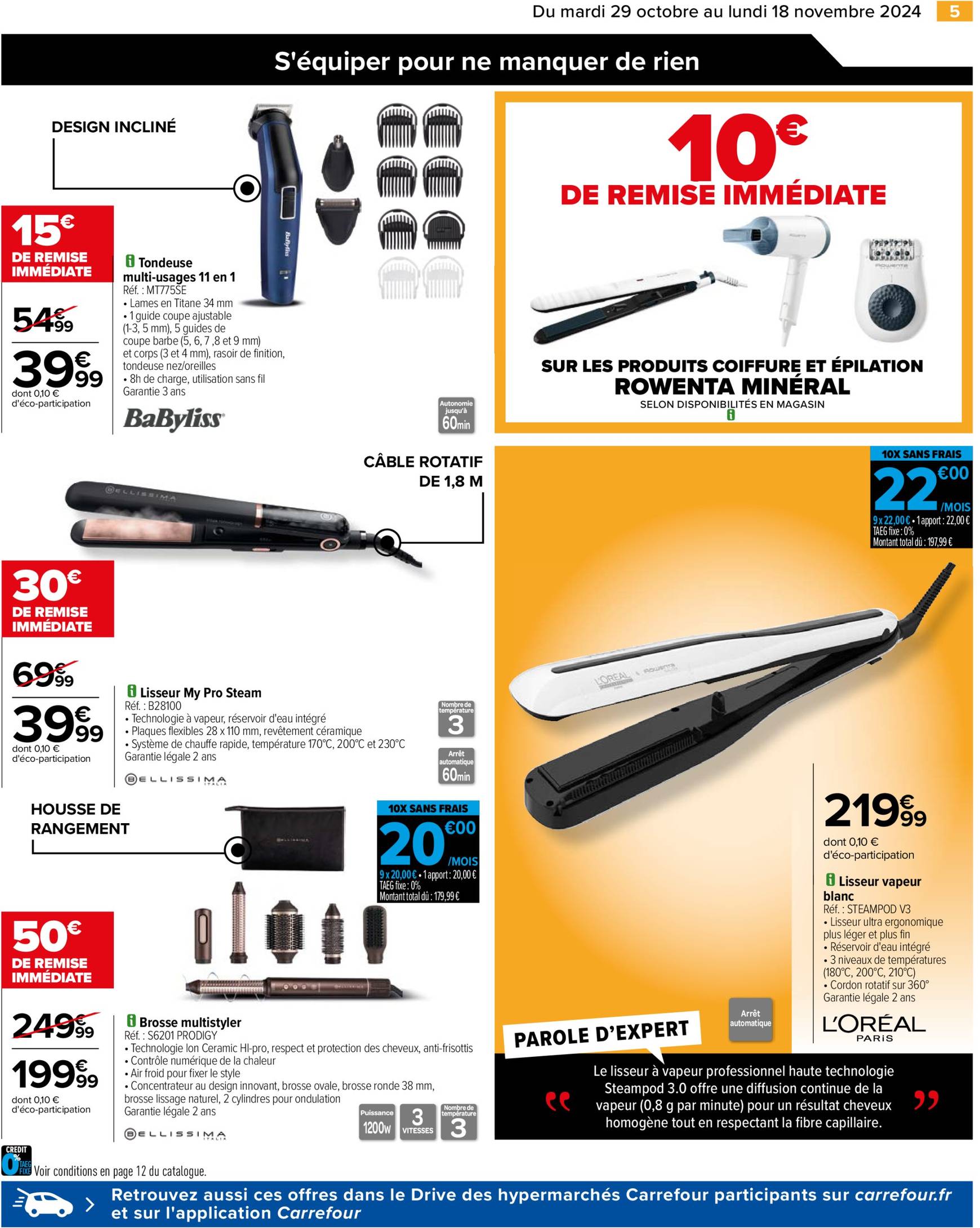 carrefour - Catalogue Carrefour valable dès 29.10. - 18.11. - page: 7