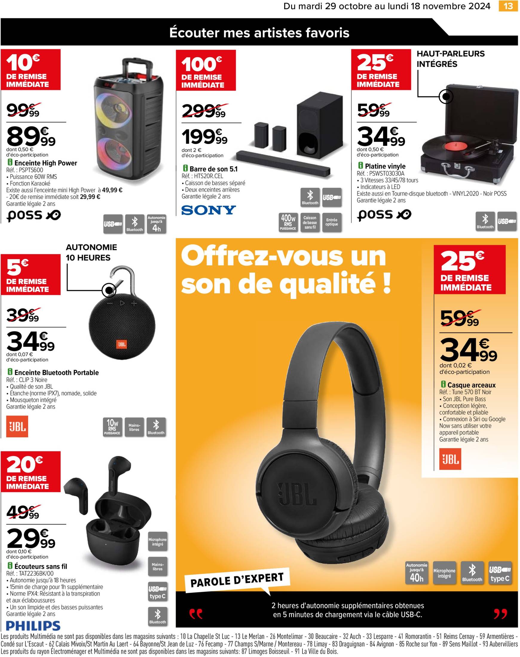 carrefour - Catalogue Carrefour valable dès 29.10. - 18.11. - page: 15