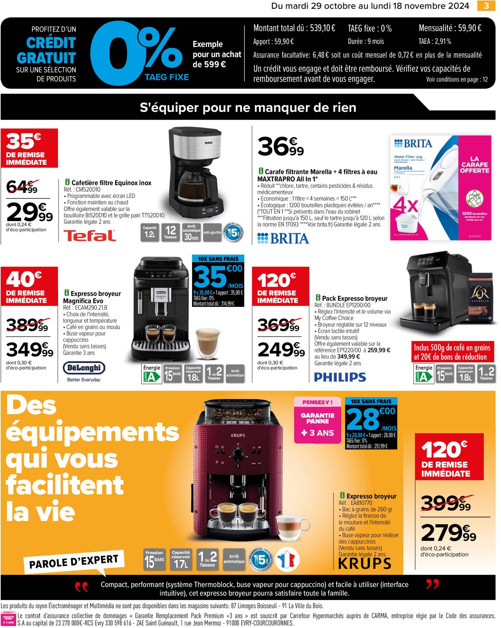 carrefour - Catalogue Carrefour valable dès 29.10. - 18.11. - page: 5