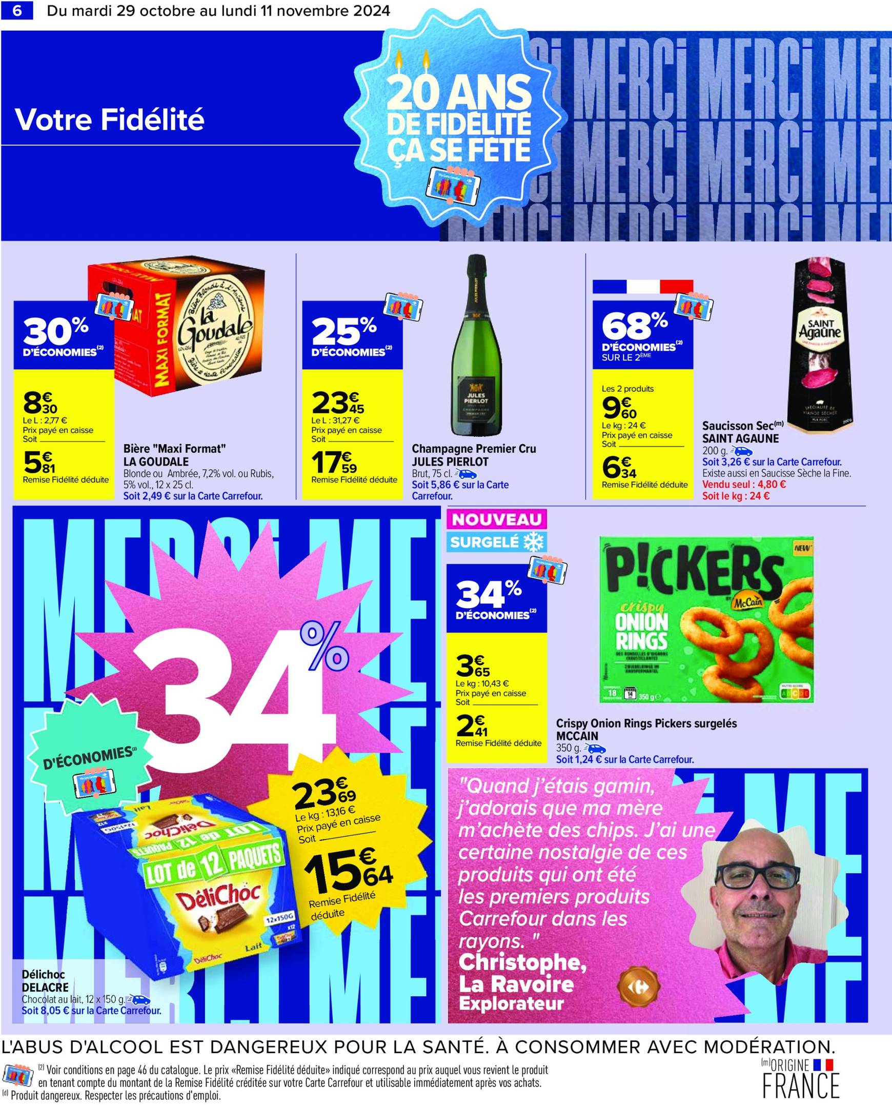 carrefour - Catalogue Carrefour valable dès 29.10. - 11.11. - page: 8