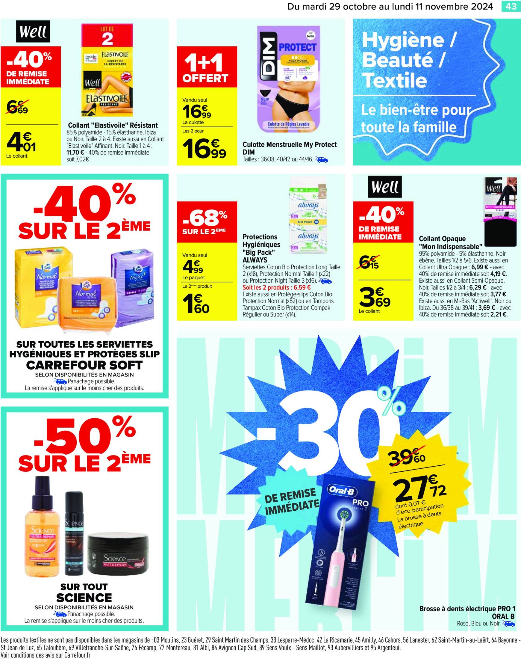 carrefour - Catalogue Carrefour valable dès 29.10. - 11.11. - page: 45