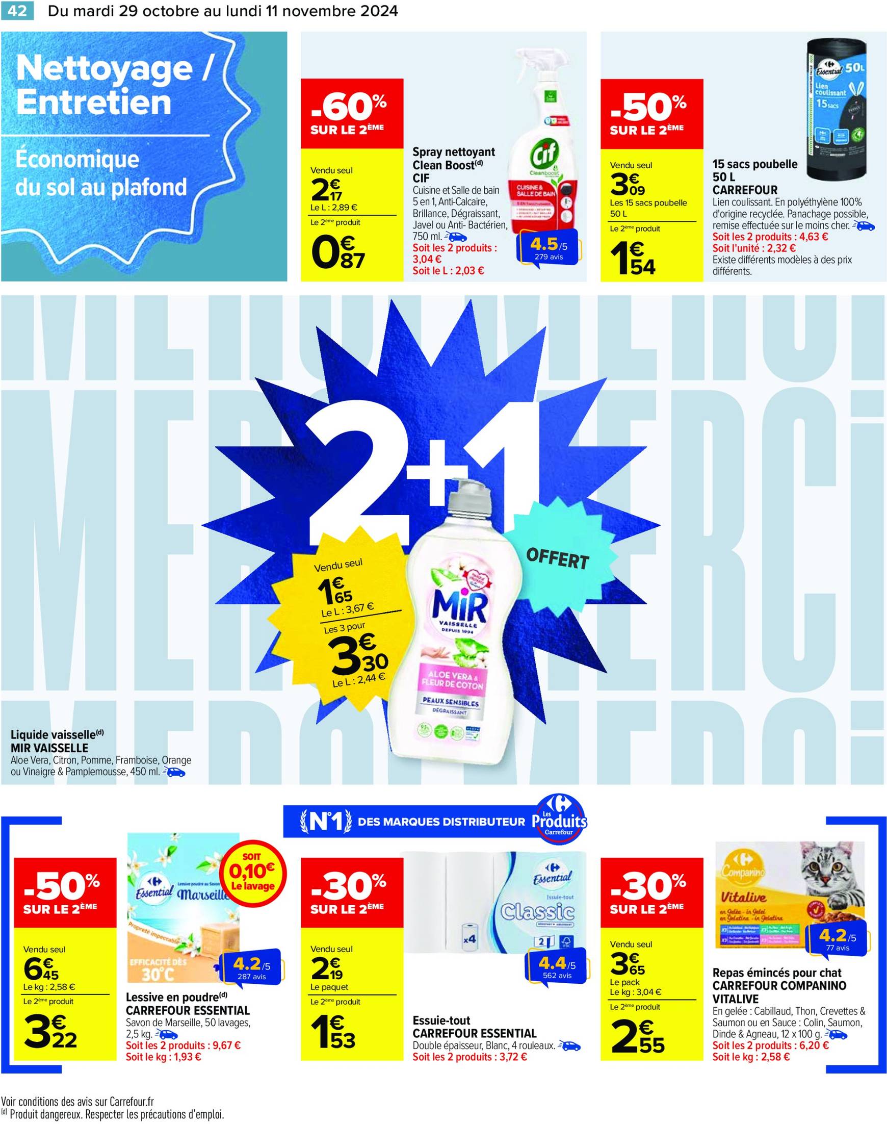 carrefour - Catalogue Carrefour valable dès 29.10. - 11.11. - page: 44