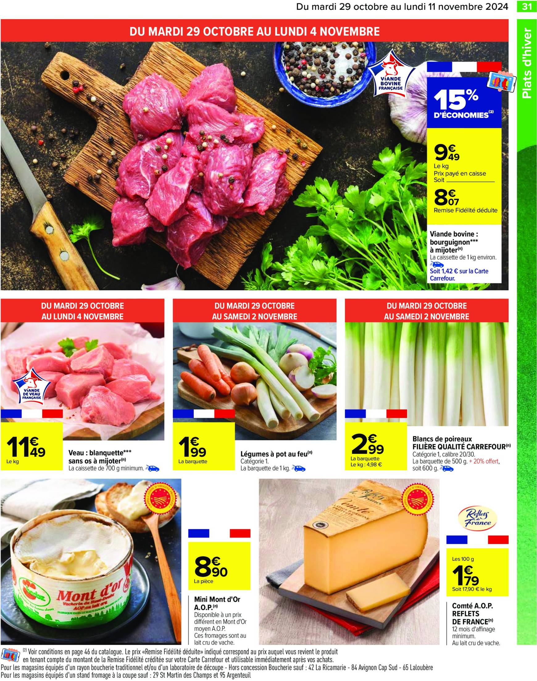 carrefour - Catalogue Carrefour valable dès 29.10. - 11.11. - page: 33