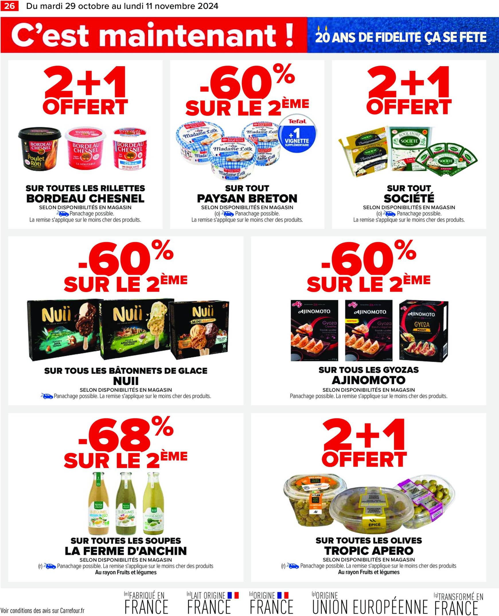 carrefour - Catalogue Carrefour valable dès 29.10. - 11.11. - page: 28