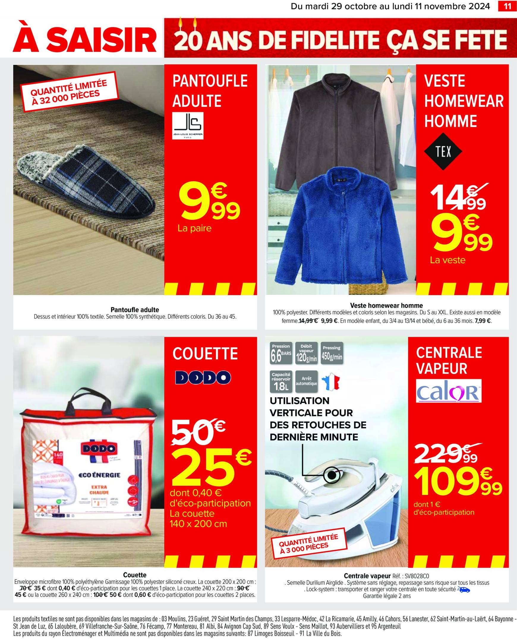 carrefour - Catalogue Carrefour valable dès 29.10. - 11.11. - page: 13