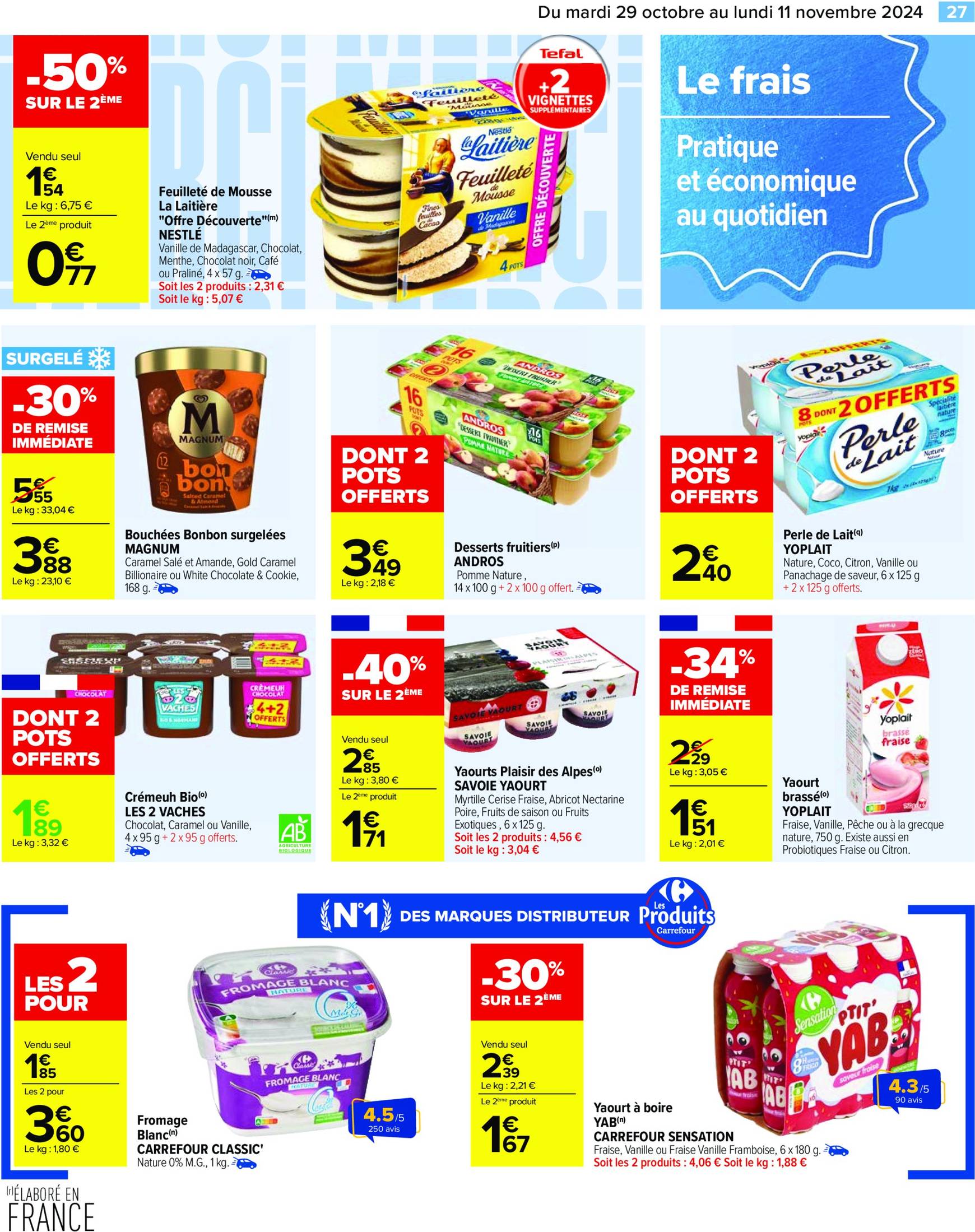 carrefour - Catalogue Carrefour valable dès 29.10. - 11.11. - page: 29