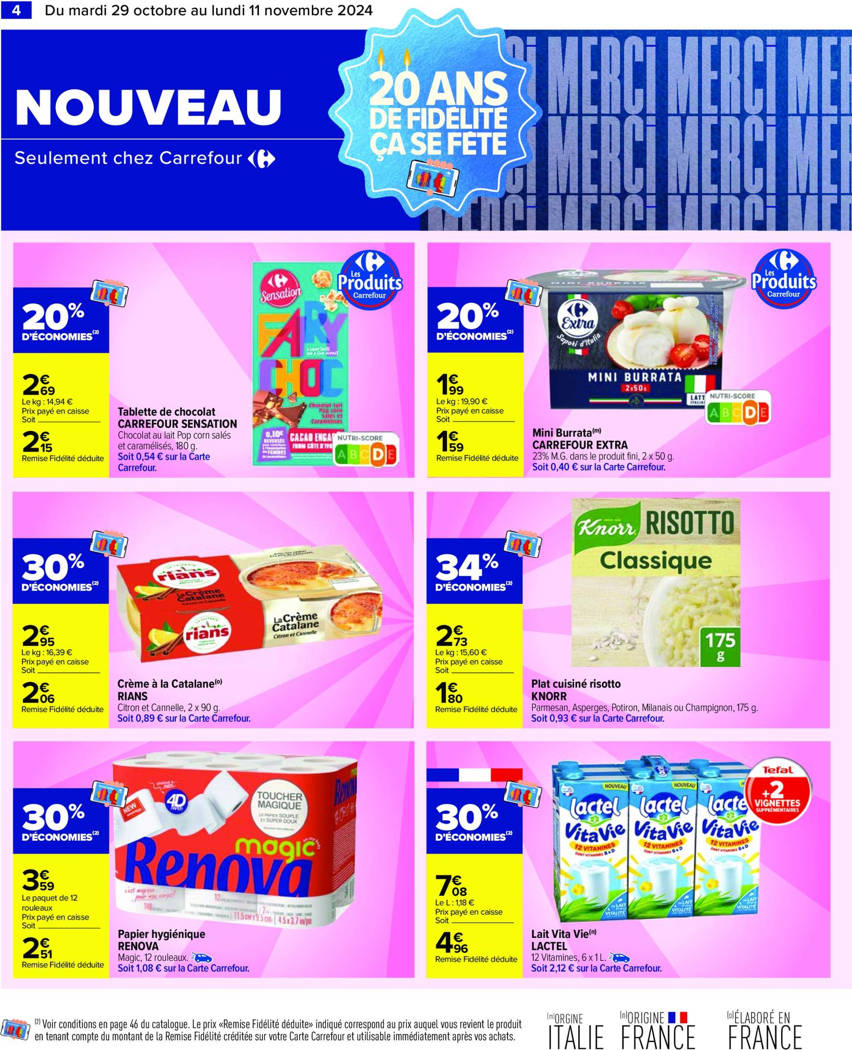 carrefour - Catalogue Carrefour valable dès 29.10. - 11.11. - page: 6