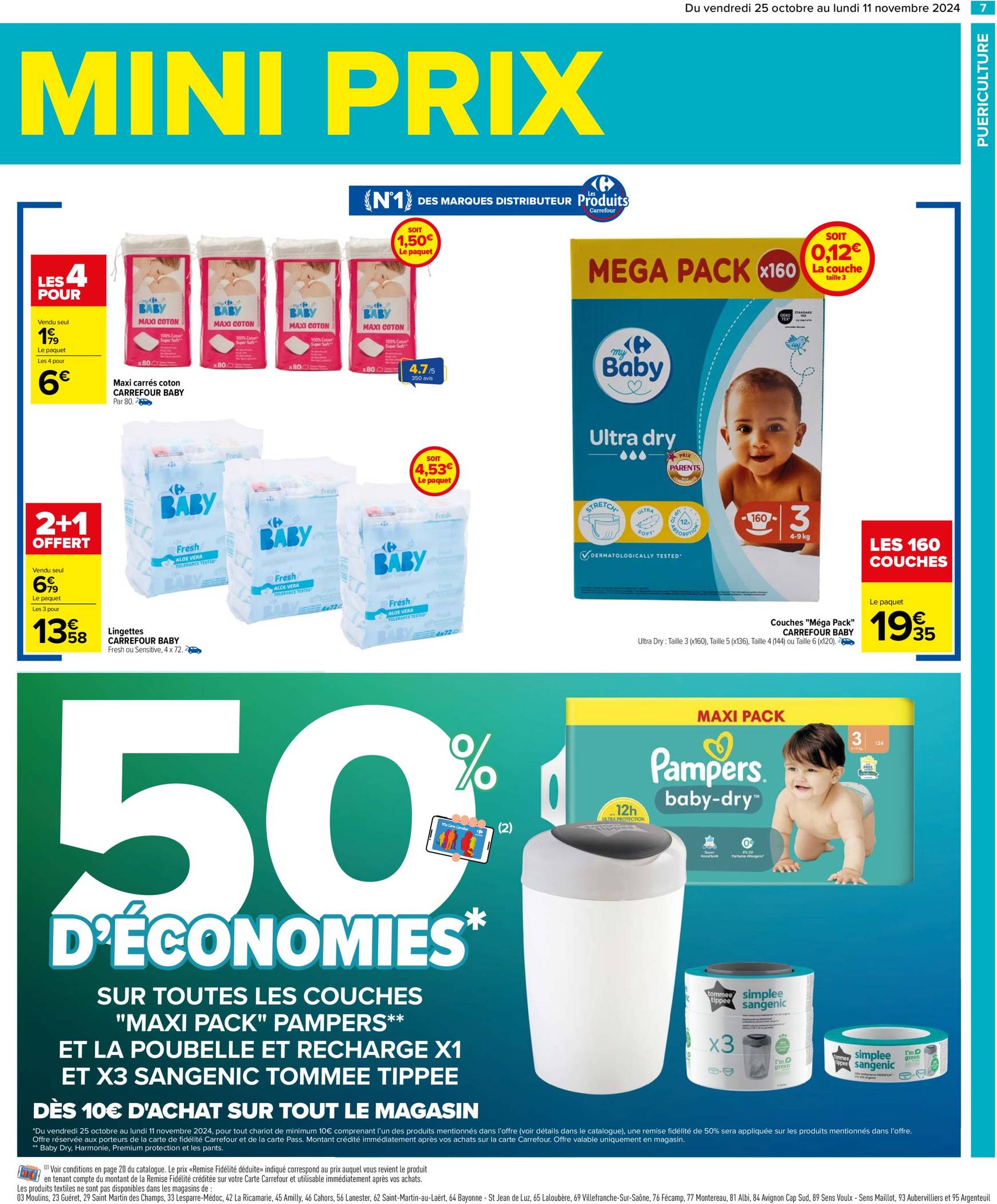 carrefour - Catalogue Carrefour valable dès 25.10. - 11.11. - page: 7