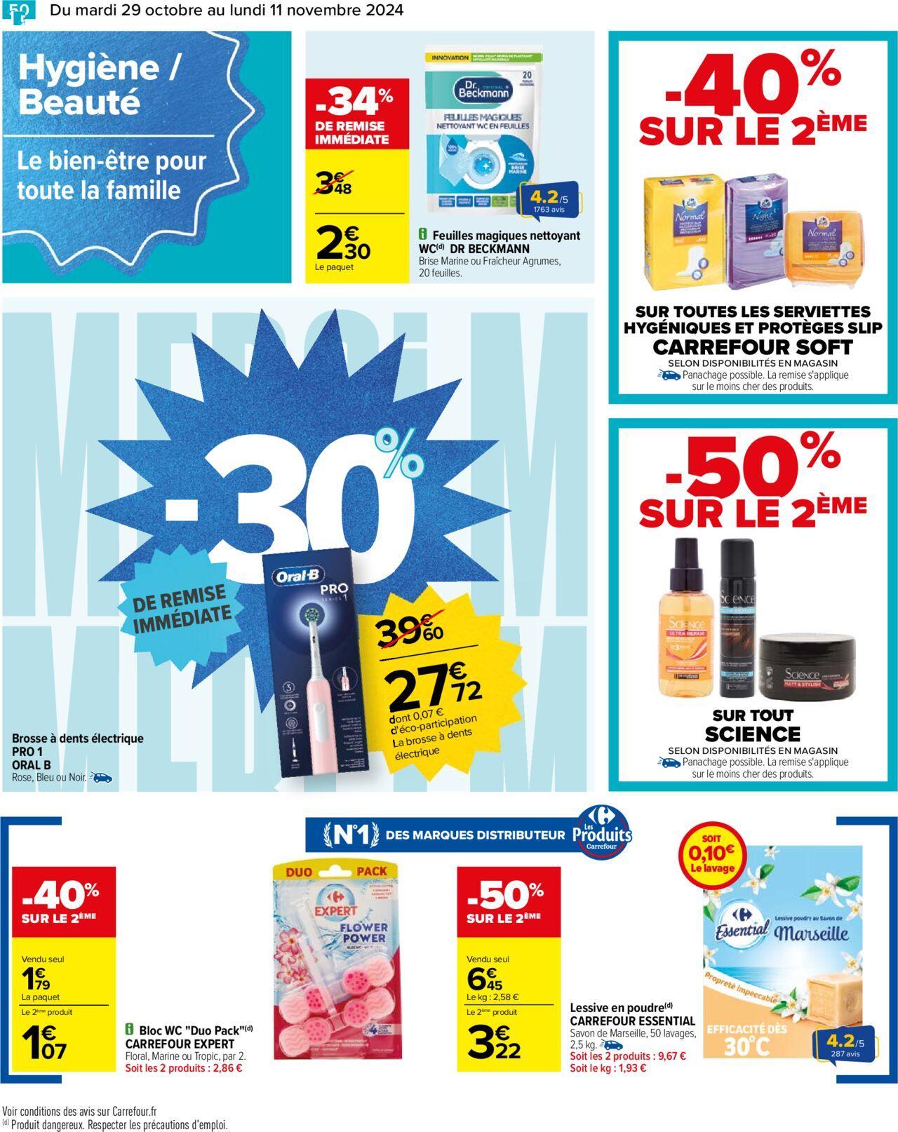 carrefour - Carrefour 20 ans de fidelite ça se fête à partir du 29/10/2024 - 11/11/2024 - page: 52