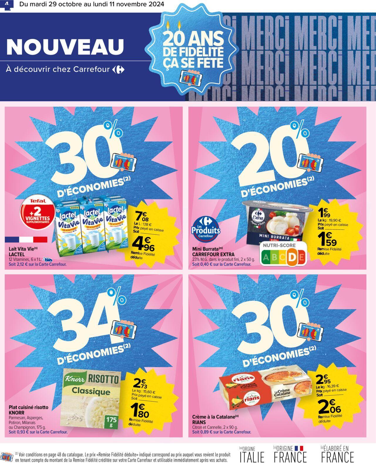 carrefour - Carrefour 20 ans de fidelite ça se fête à partir du 29/10/2024 - 11/11/2024 - page: 6