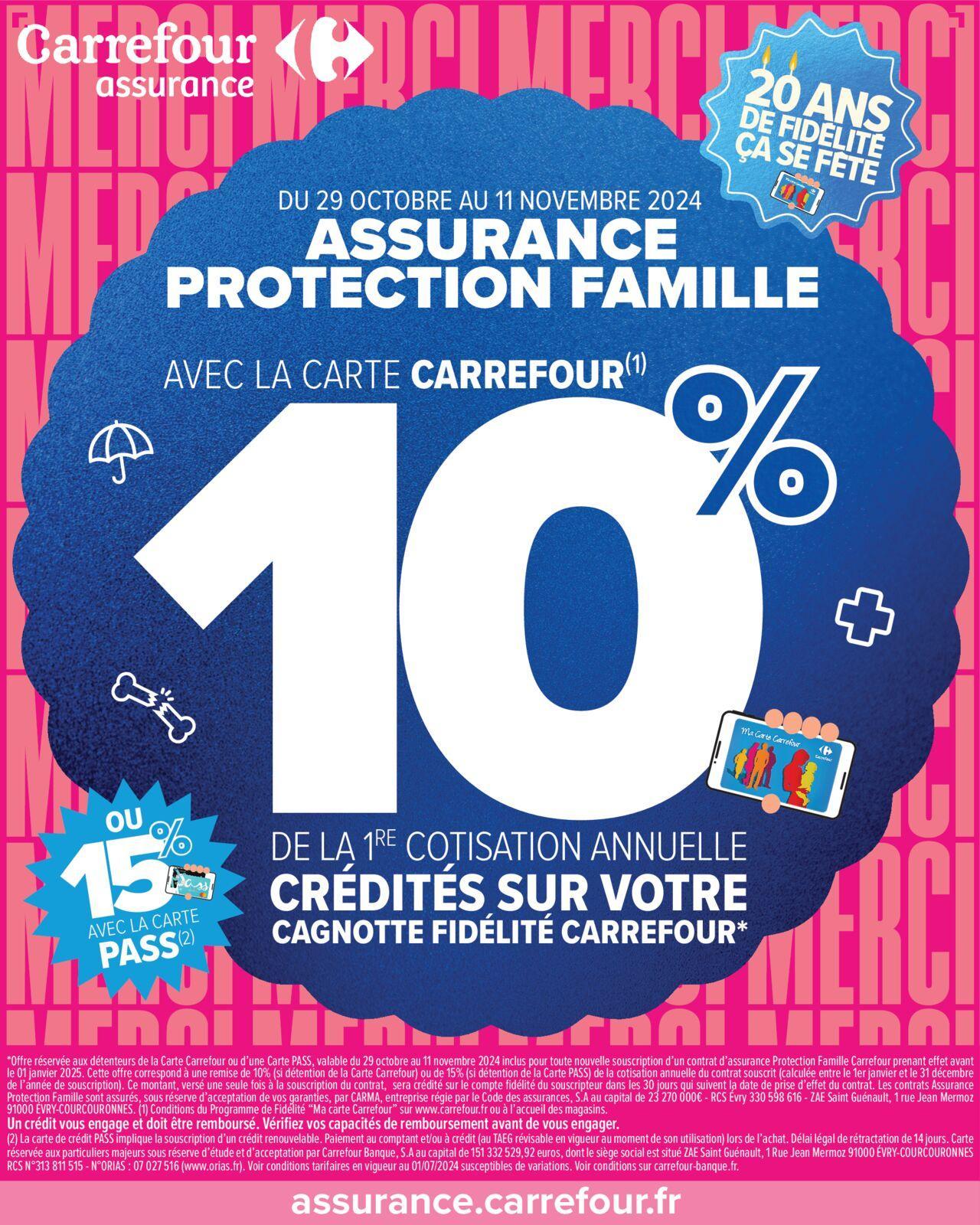 carrefour - Carrefour 20 ans de fidelite ça se fête à partir du 29/10/2024 - 11/11/2024 - page: 69