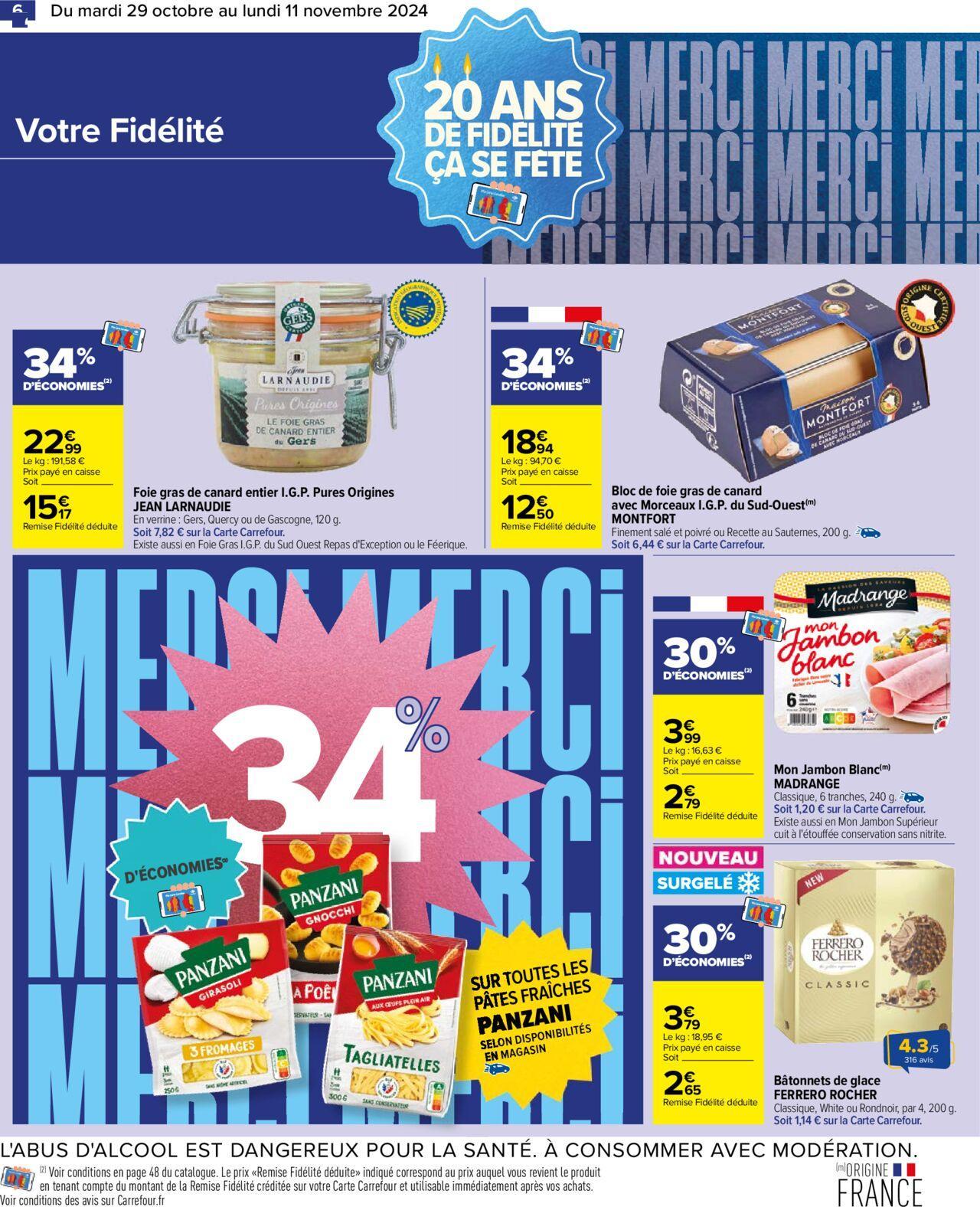 carrefour - Carrefour 20 ans de fidelite ça se fête à partir du 29/10/2024 - 11/11/2024 - page: 8