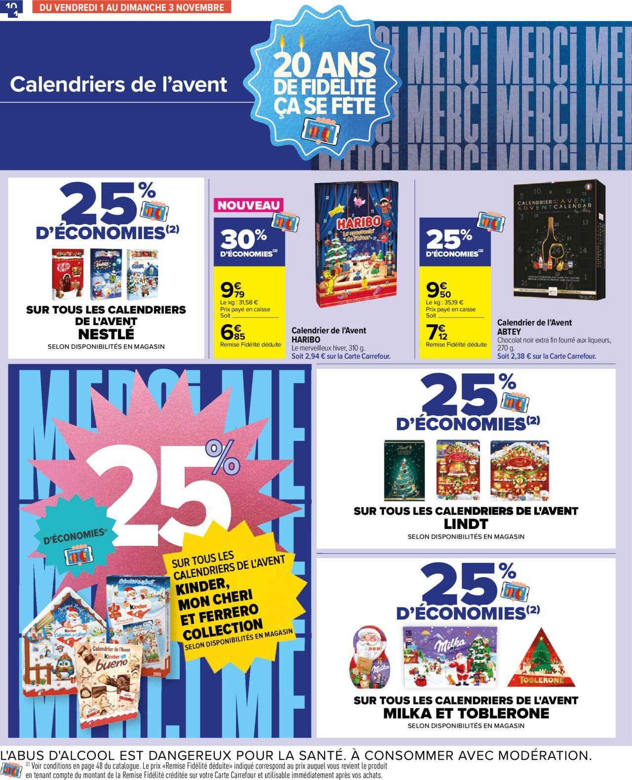 carrefour - Carrefour 20 ans de fidelite ça se fête à partir du 29/10/2024 - 11/11/2024 - page: 12