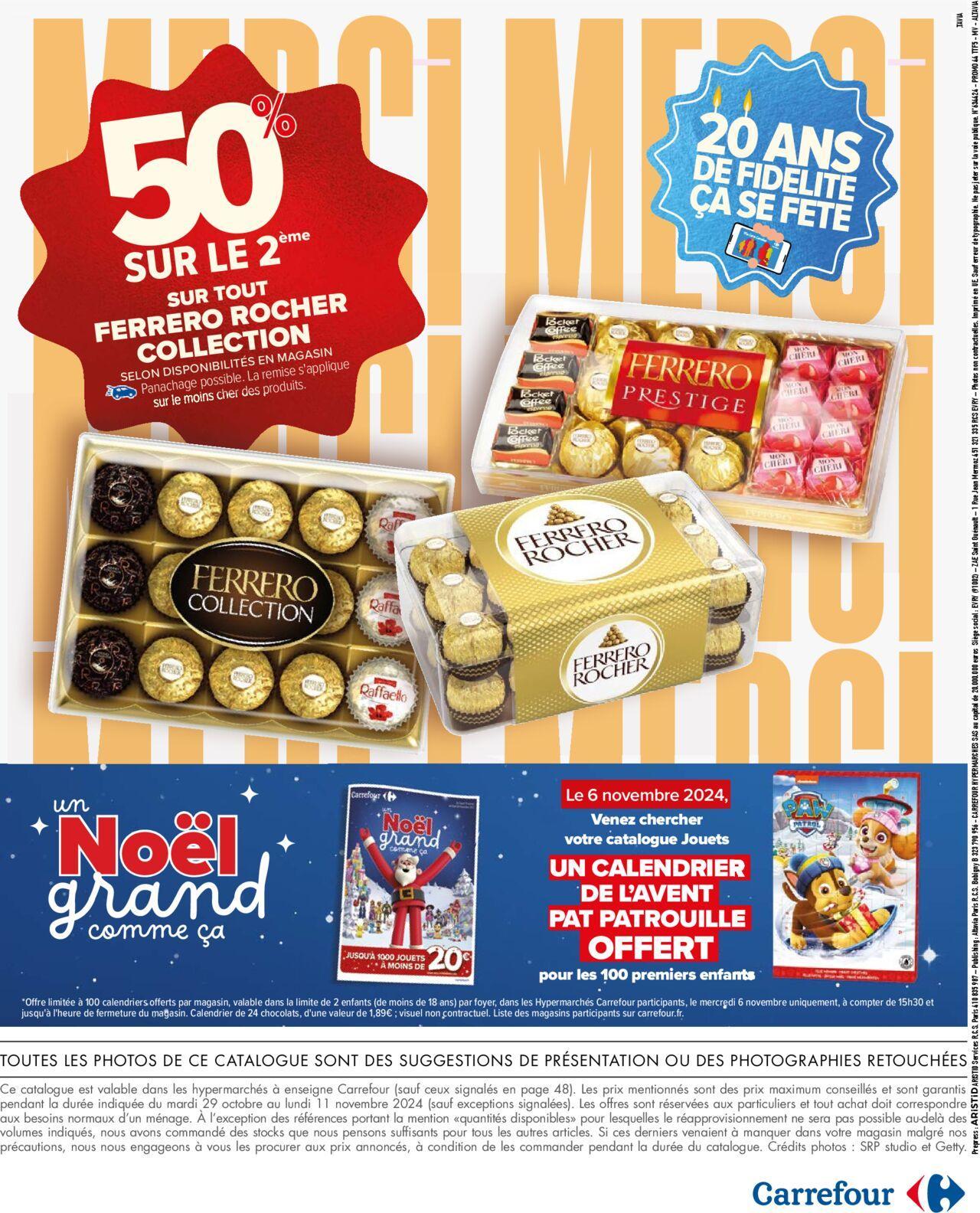 carrefour - Carrefour 20 ans de fidelite ça se fête à partir du 29/10/2024 - 11/11/2024 - page: 2