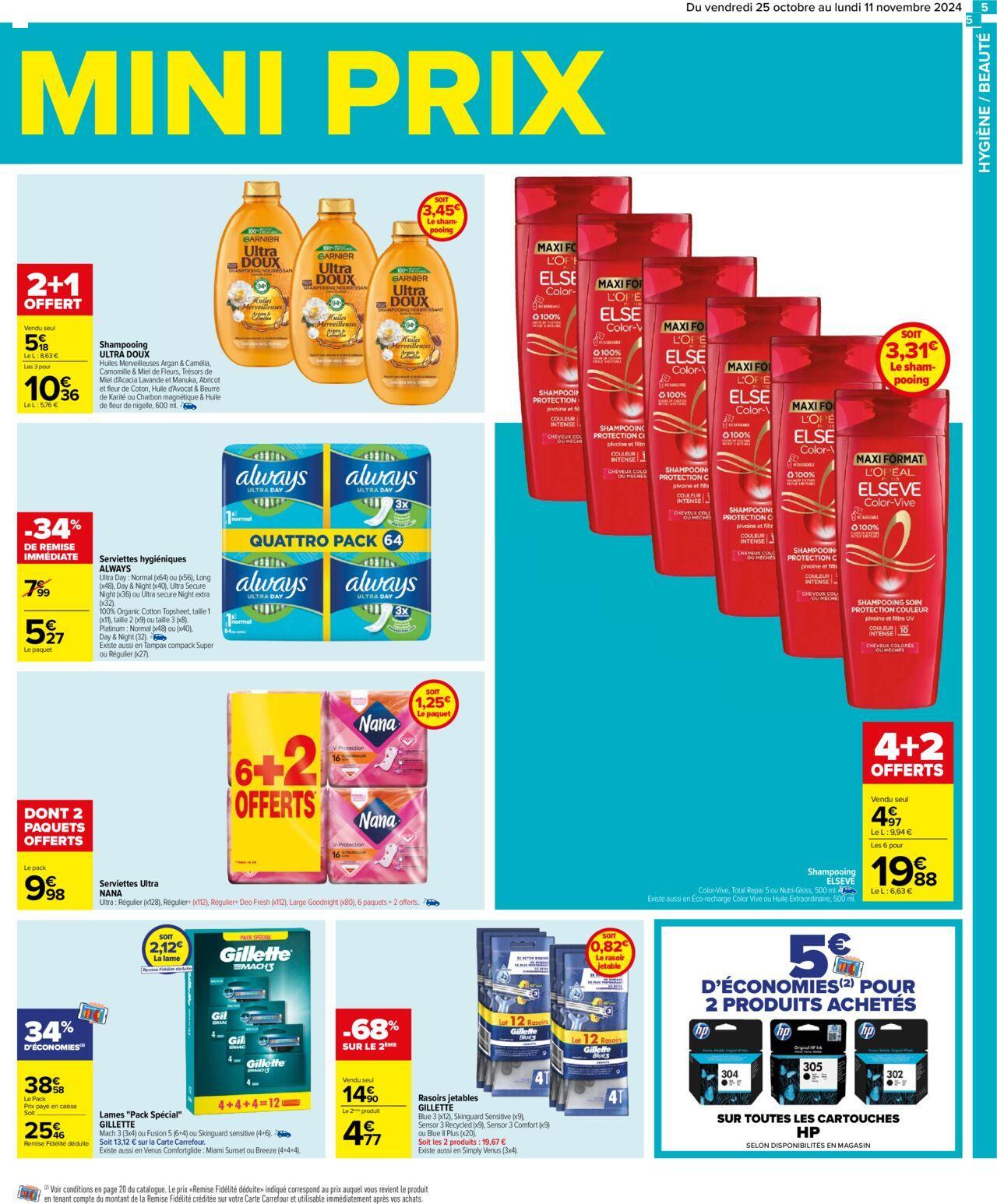 carrefour - Carrefour Maxi Format Mini Prix à partir du 25/10/2024 - 11/11/2024 - page: 5