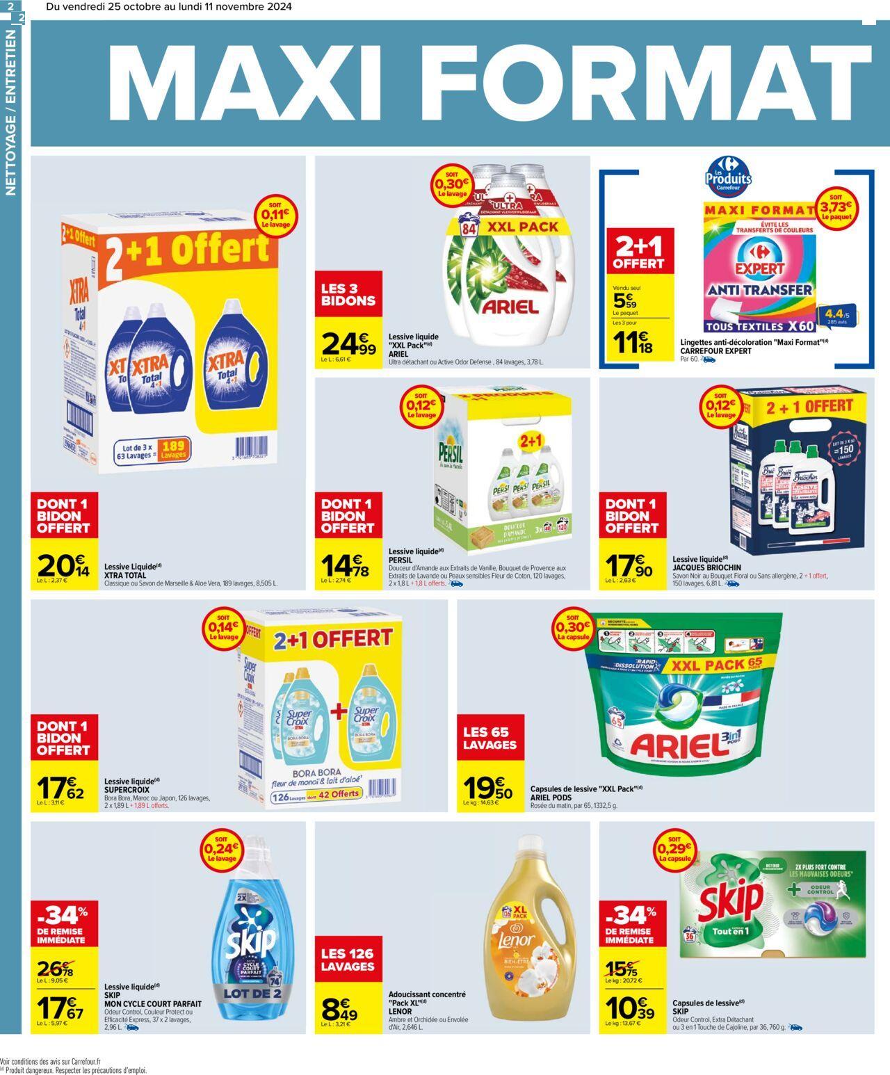 carrefour - Carrefour Maxi Format Mini Prix à partir du 25/10/2024 - 11/11/2024 - page: 2