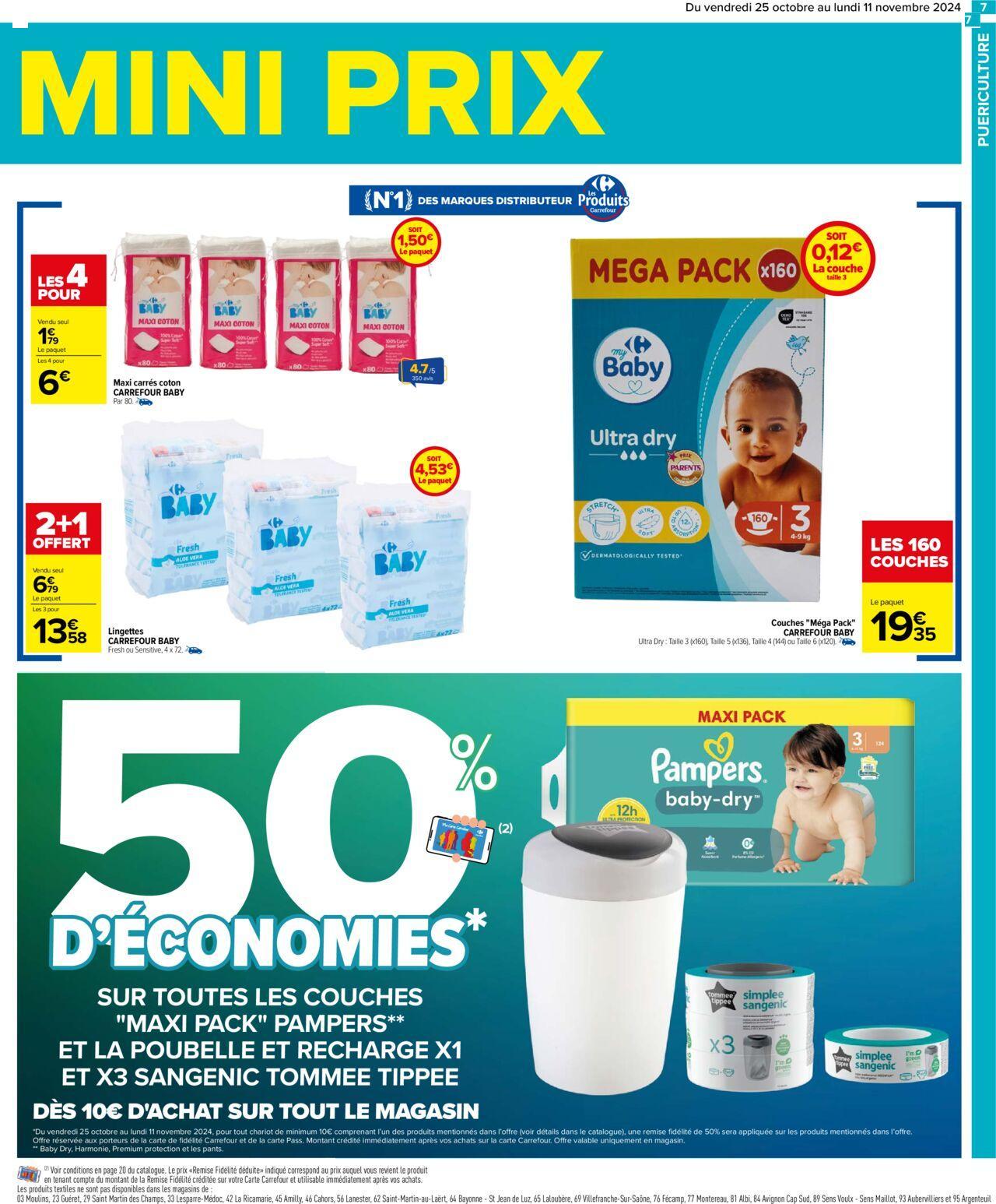 carrefour - Carrefour Maxi Format Mini Prix à partir du 25/10/2024 - 11/11/2024 - page: 7