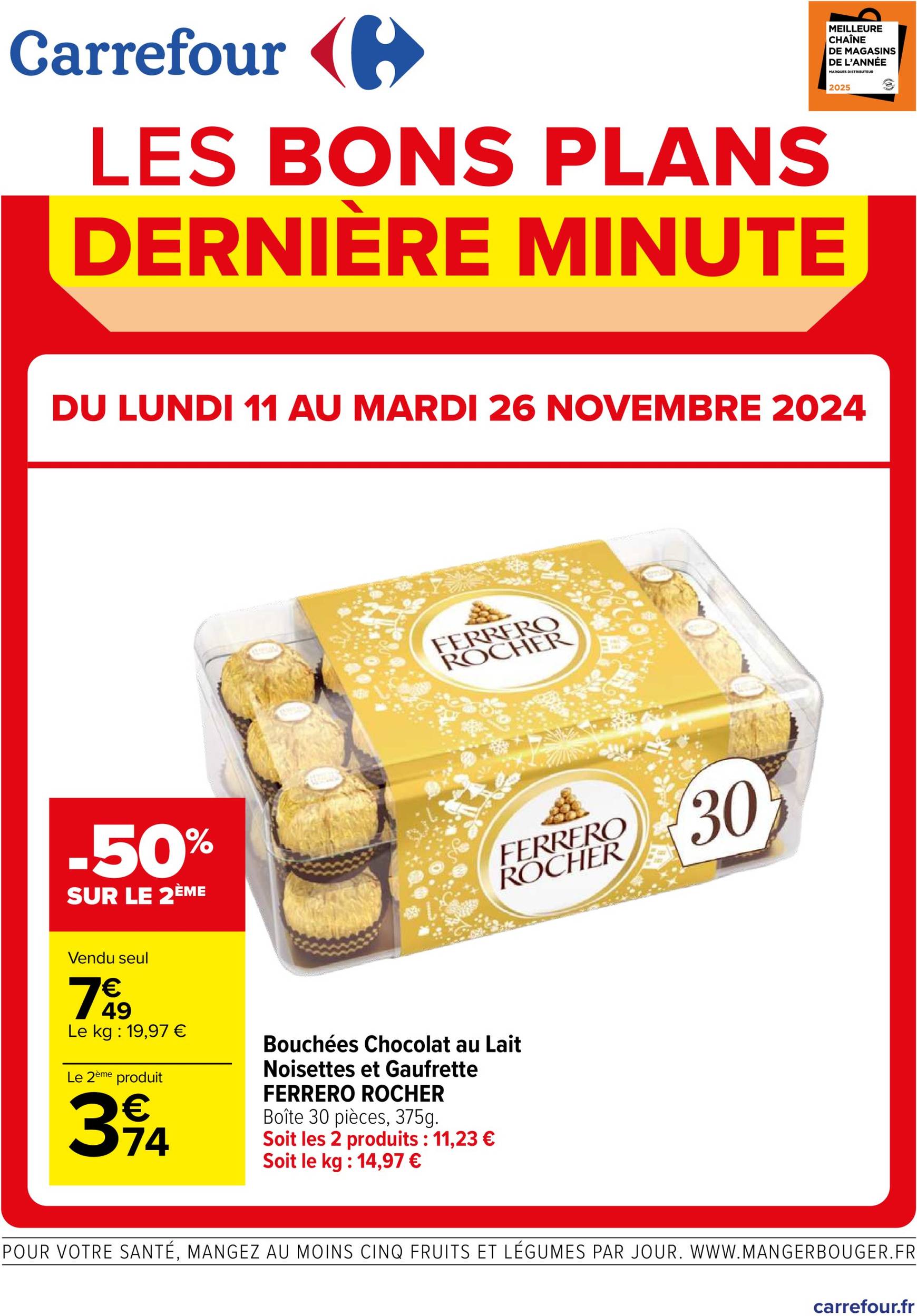 carrefour - Catalogue Carrefour valable dès 11.11. - 26.11.