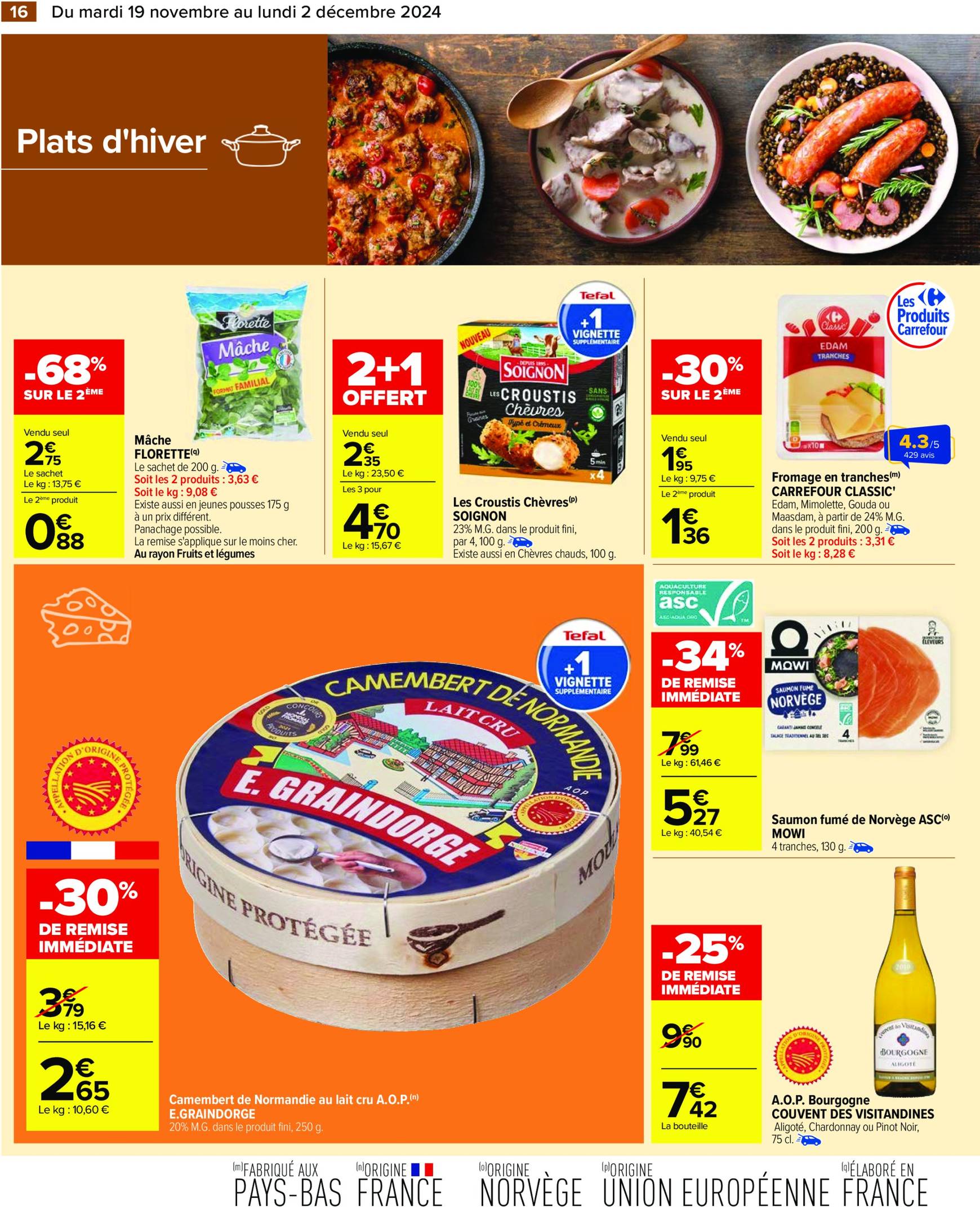 carrefour - Catalogue Carrefour valable dès 19.11. - 02.12. - page: 18