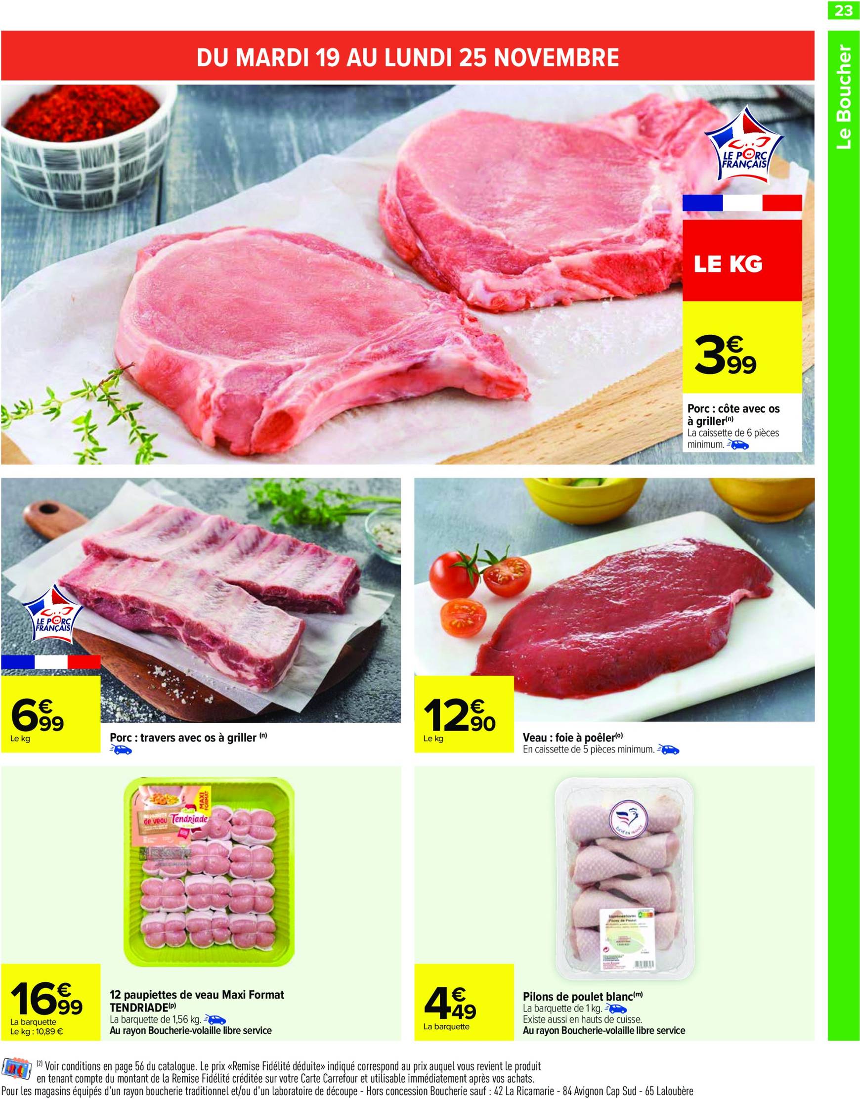 carrefour - Catalogue Carrefour valable dès 19.11. - 02.12. - page: 25