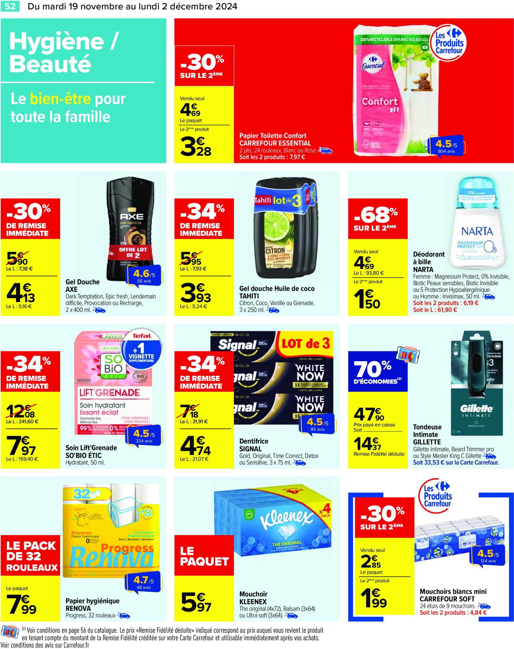 carrefour - Catalogue Carrefour valable dès 19.11. - 02.12. - page: 56