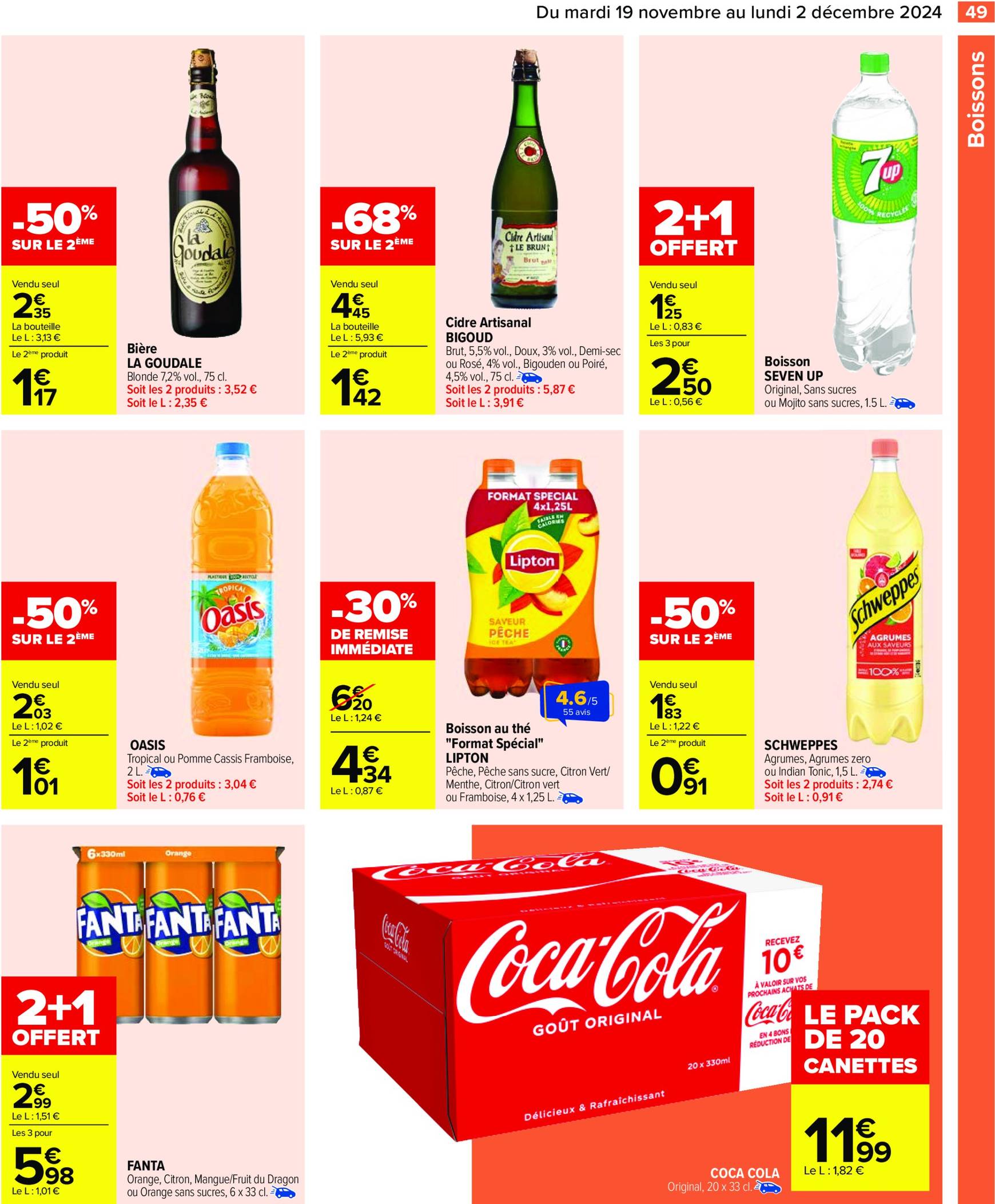 carrefour - Catalogue Carrefour valable dès 19.11. - 02.12. - page: 53