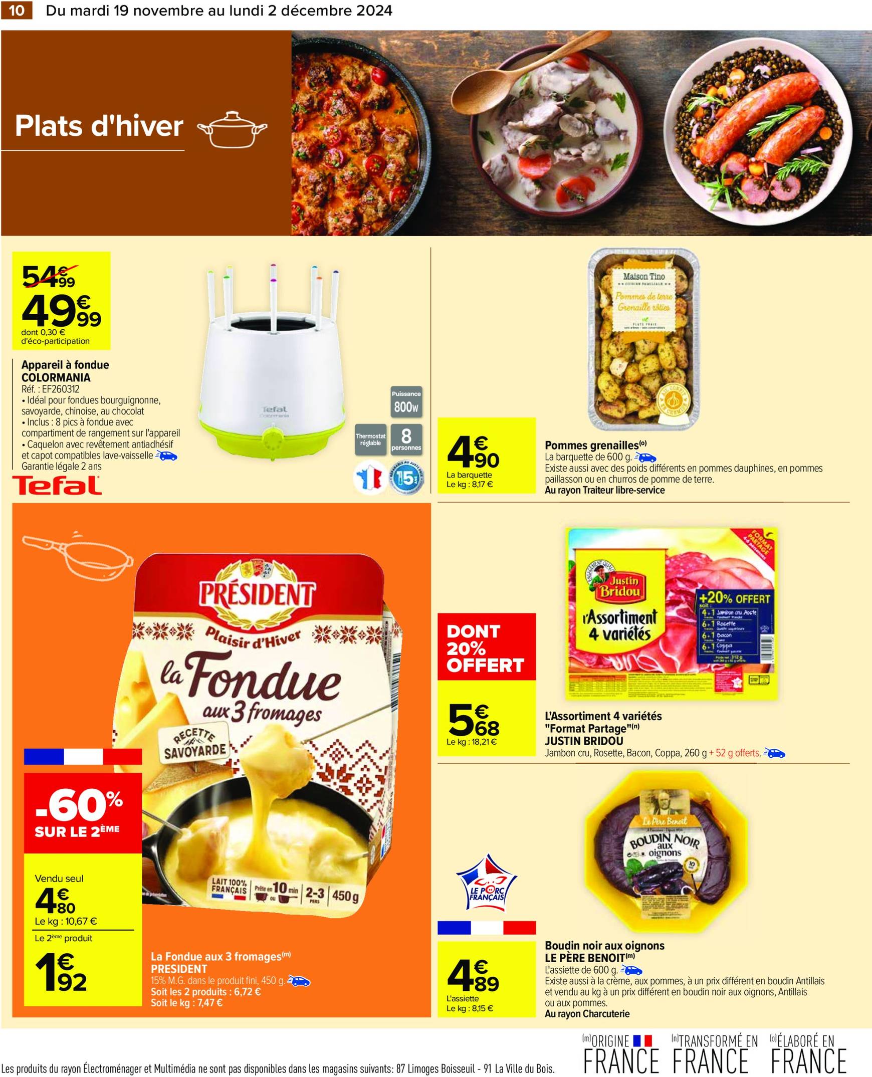 carrefour - Catalogue Carrefour valable dès 19.11. - 02.12. - page: 12