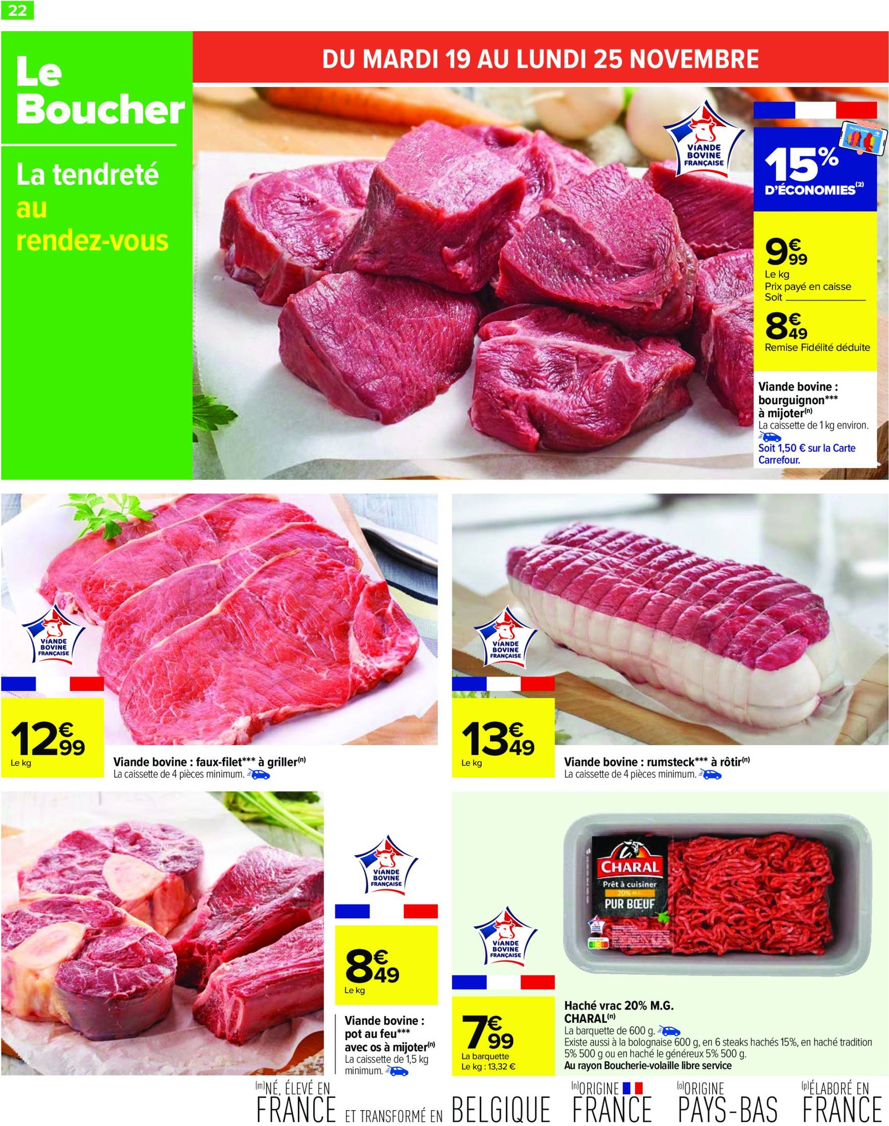 carrefour - Catalogue Carrefour valable dès 19.11. - 02.12. - page: 24