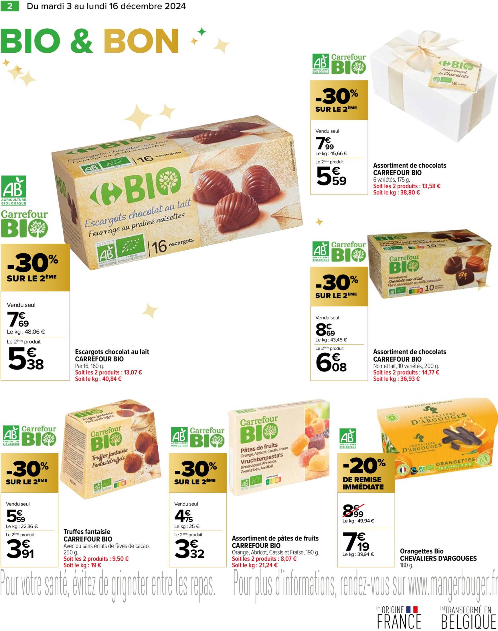 carrefour - Catalogue Carrefour valable dès 03/12 - 16/12 - page: 4