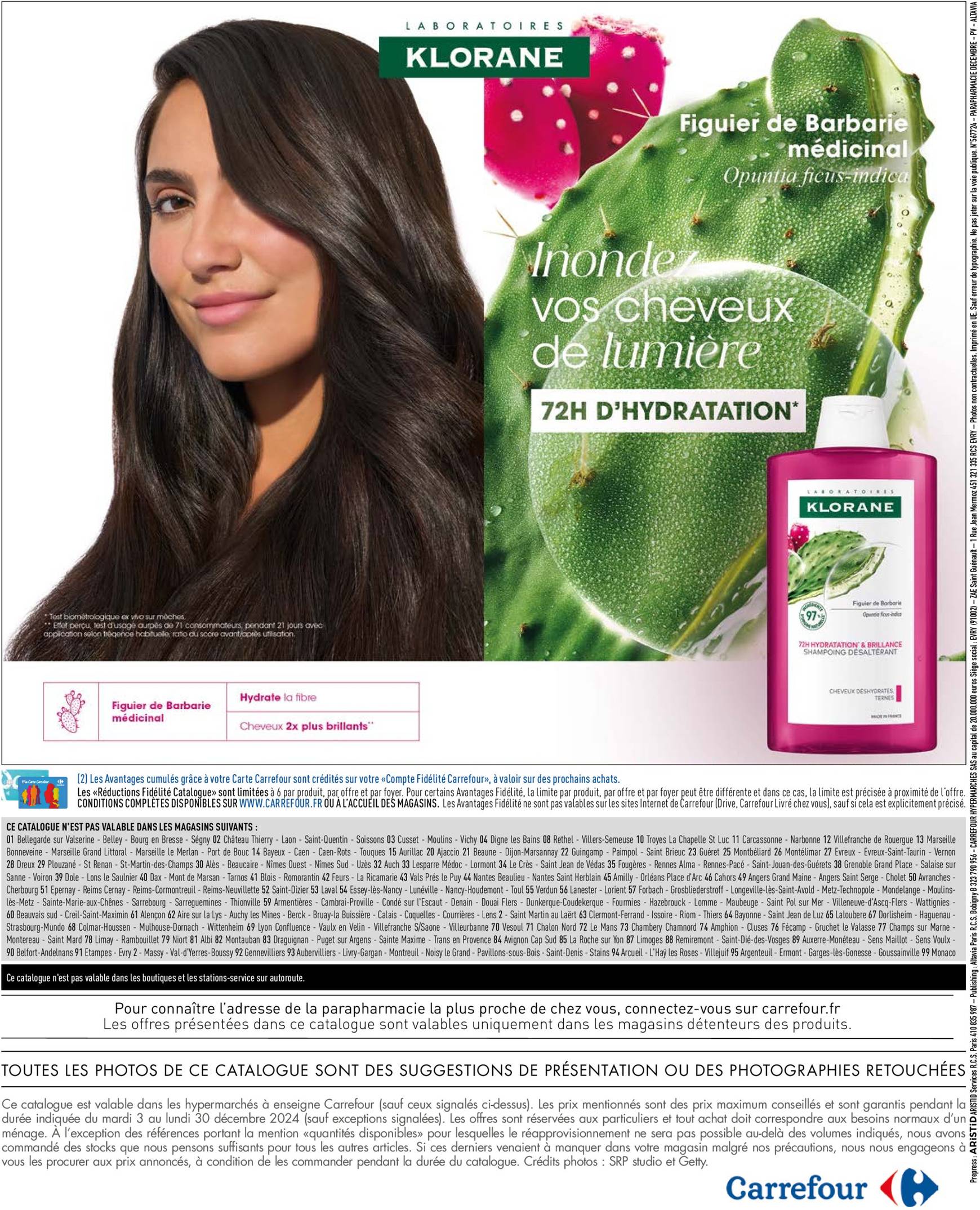 carrefour - Catalogue Carrefour - Parapharmacie valable dès 03/12 - 30/12 - page: 2