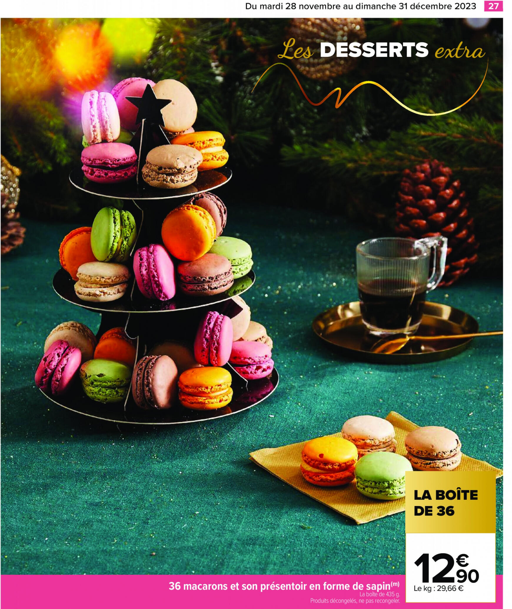 carrefour - Carrefour - Un Noël extra à prix ordinaire - GUIDE CULINAIRE valable à partir de 28.11.2023 - page: 29