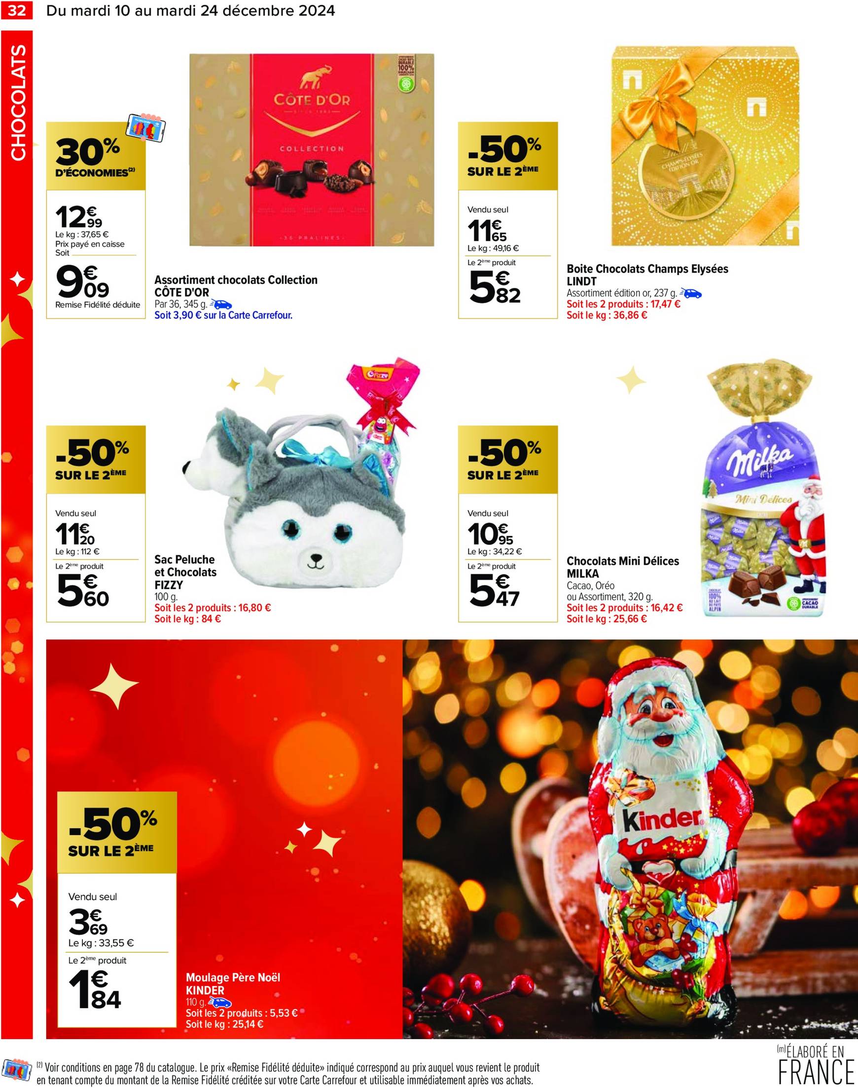 carrefour - Catalogue Carrefour valable dès 10/12 - 24/12 - page: 38