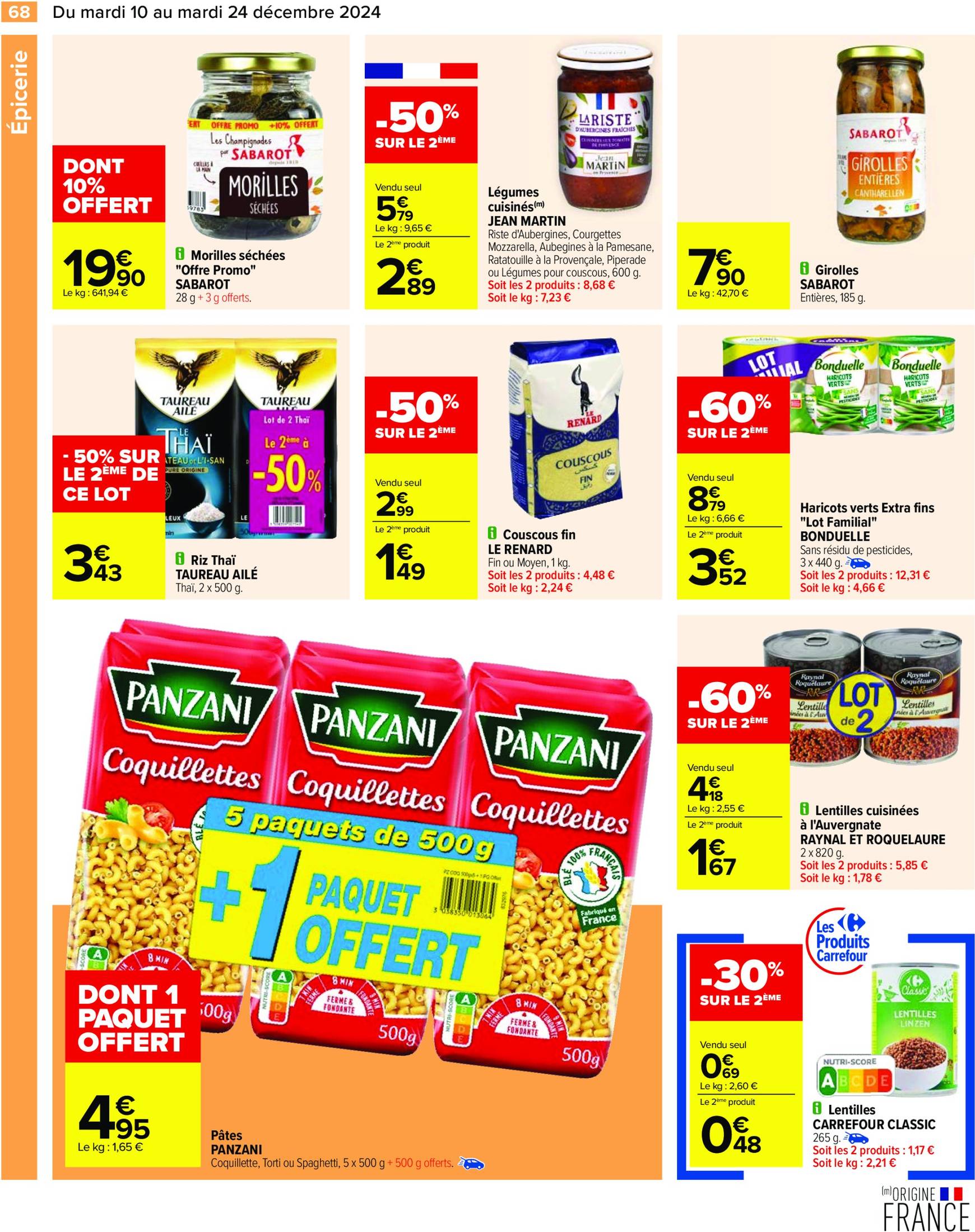 carrefour - Catalogue Carrefour valable dès 10/12 - 24/12 - page: 74