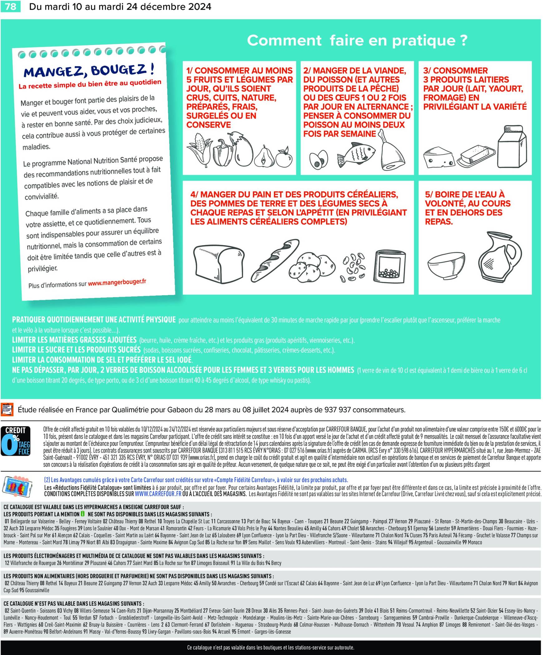 carrefour - Catalogue Carrefour valable dès 10/12 - 24/12 - page: 84