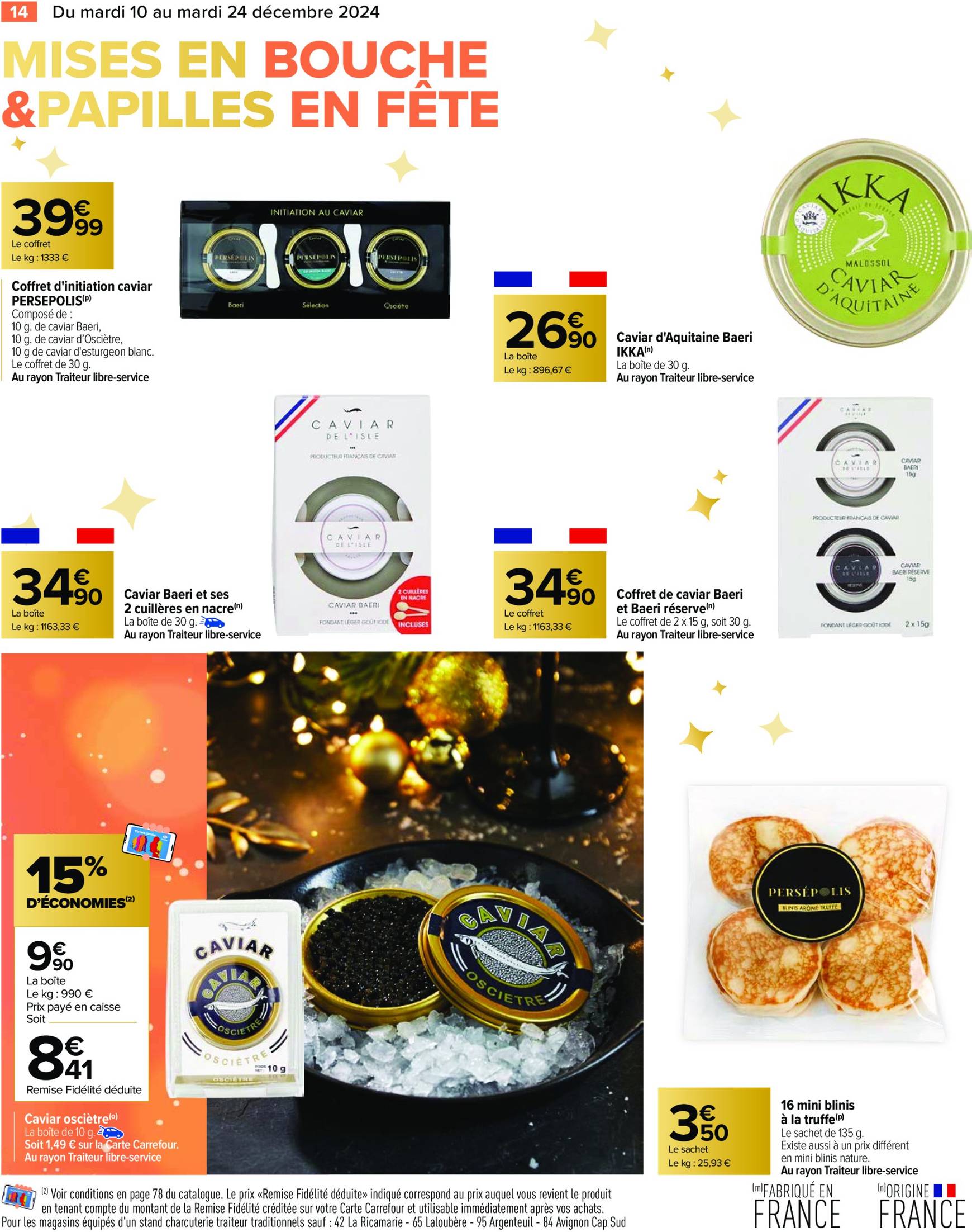 carrefour - Catalogue Carrefour valable dès 10/12 - 24/12 - page: 20