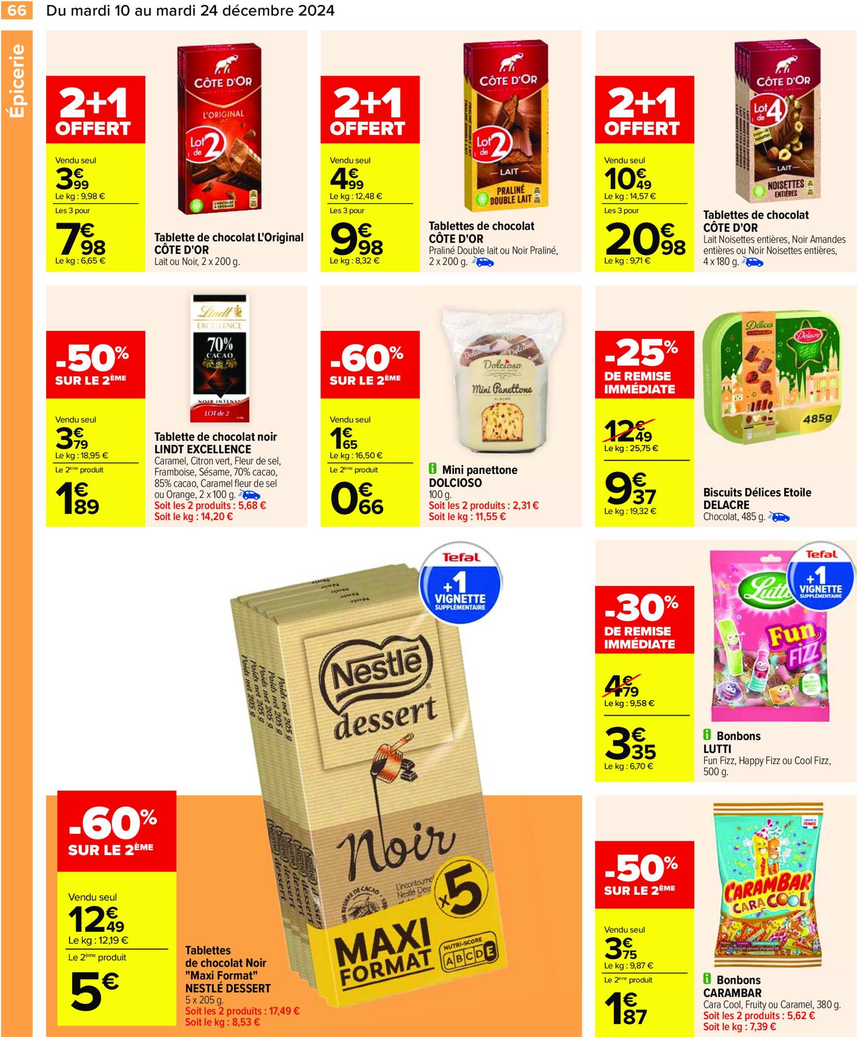 carrefour - Catalogue Carrefour valable dès 10/12 - 24/12 - page: 72