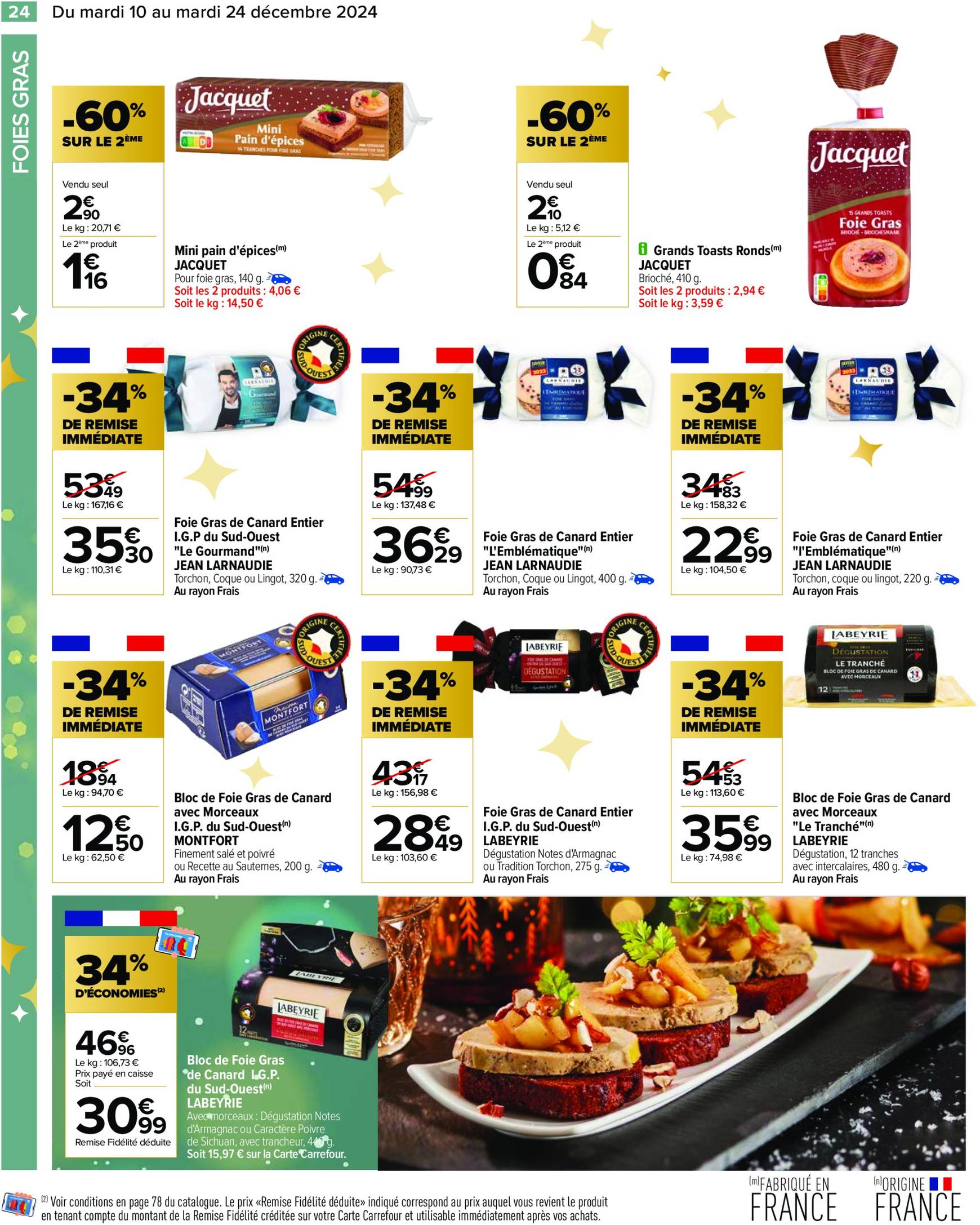 carrefour - Catalogue Carrefour valable dès 10/12 - 24/12 - page: 30