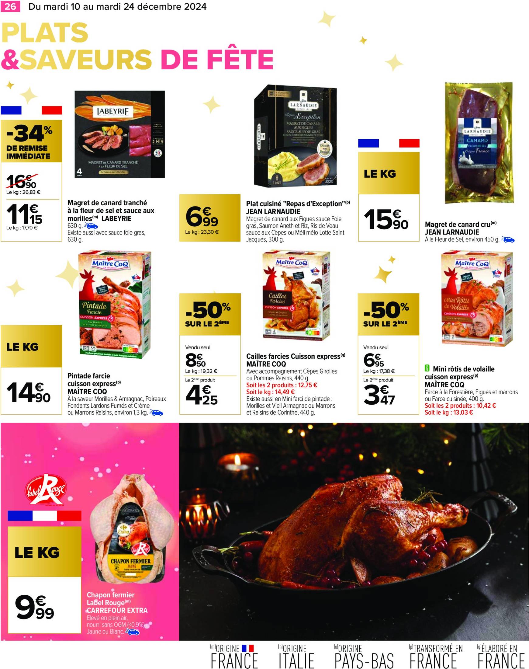 carrefour - Catalogue Carrefour valable dès 10/12 - 24/12 - page: 32