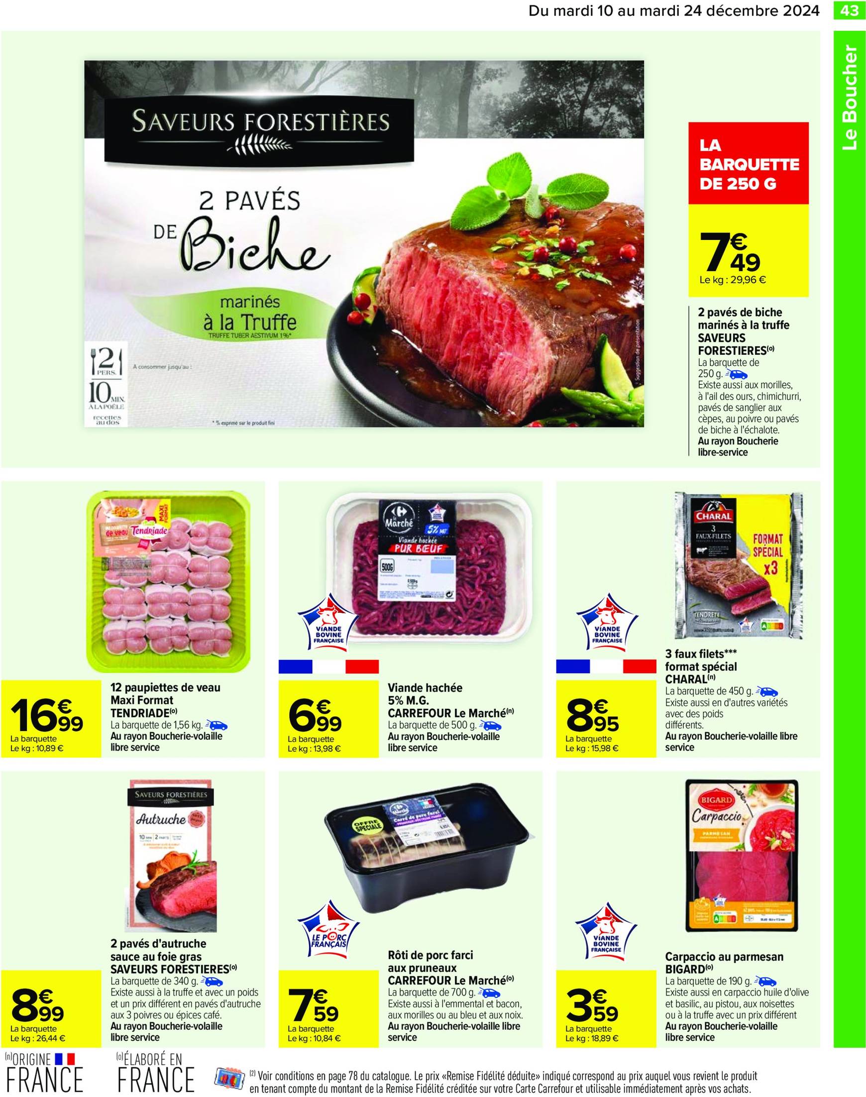 carrefour - Catalogue Carrefour valable dès 10/12 - 24/12 - page: 49