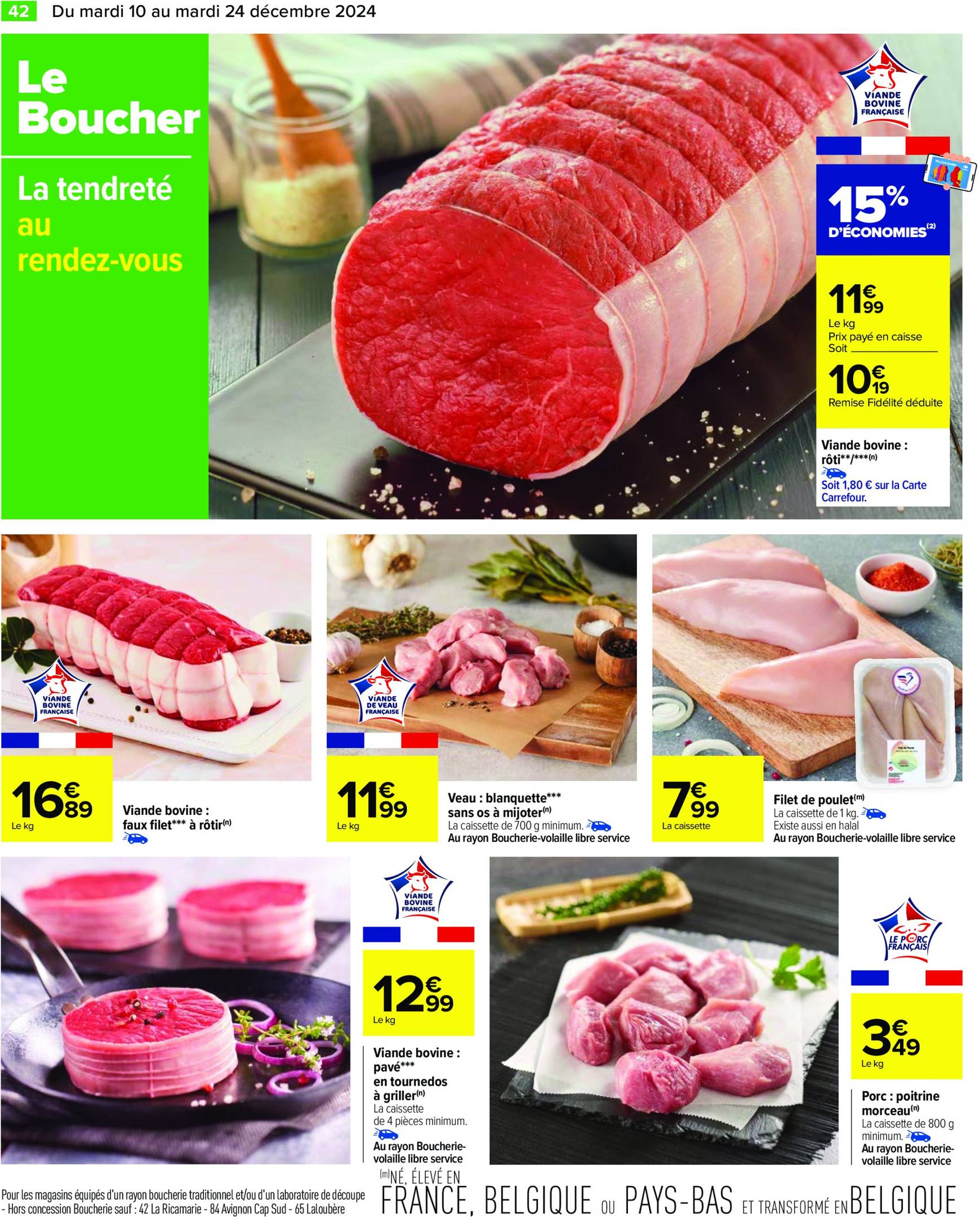 carrefour - Catalogue Carrefour valable dès 10/12 - 24/12 - page: 48