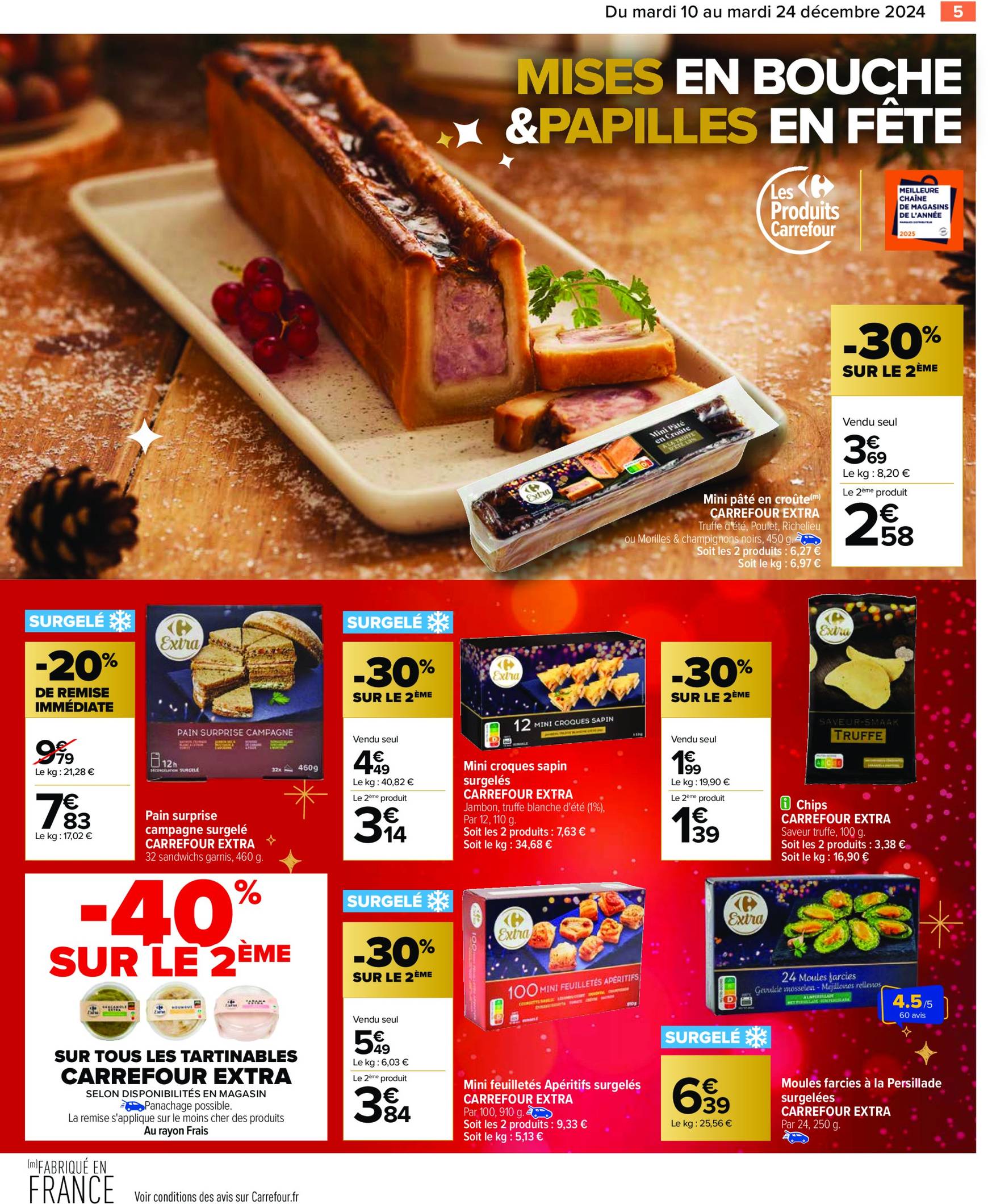 carrefour - Catalogue Carrefour valable dès 10/12 - 24/12 - page: 11