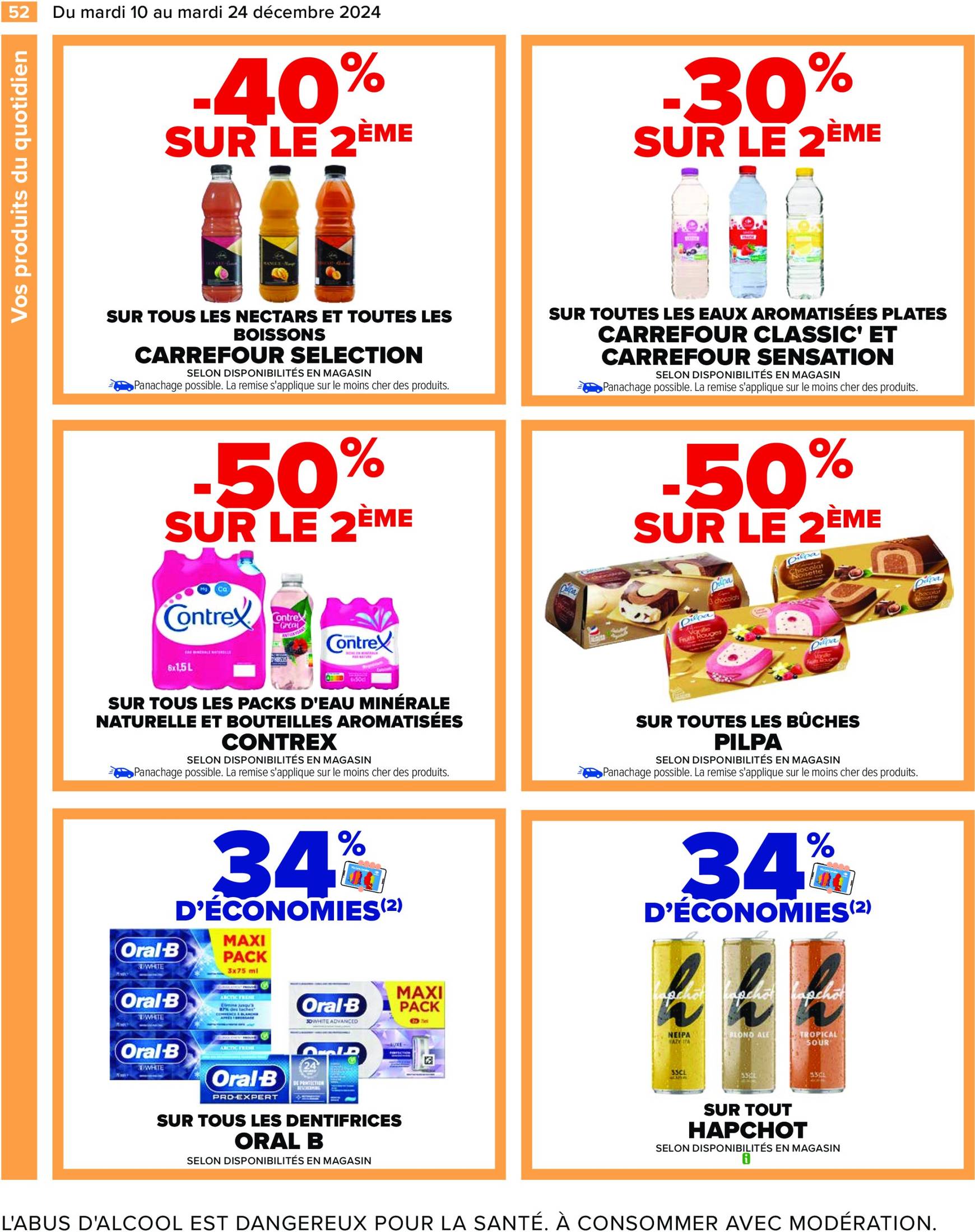 carrefour - Catalogue Carrefour valable dès 10/12 - 24/12 - page: 58