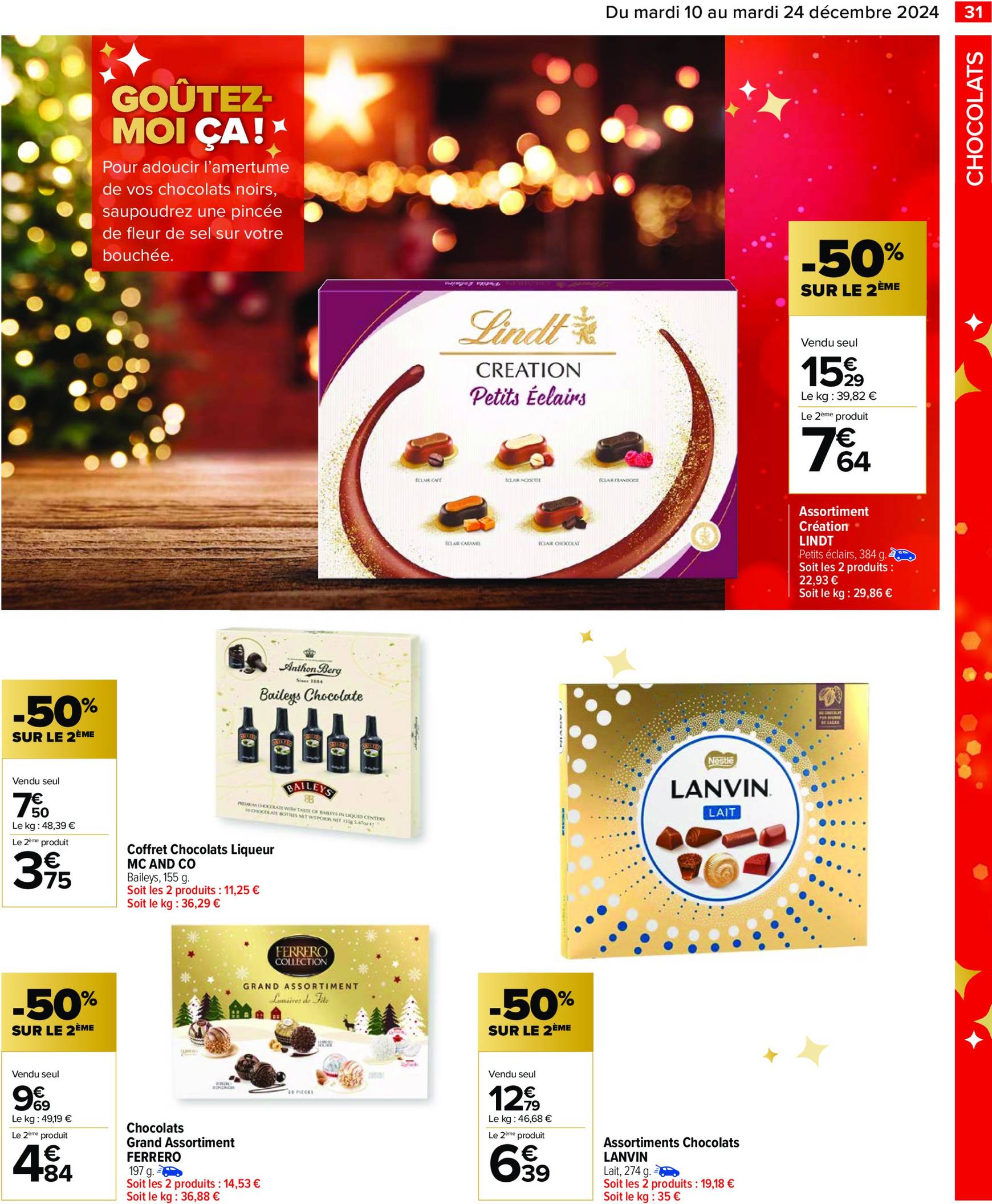 carrefour - Catalogue Carrefour valable dès 10/12 - 24/12 - page: 37